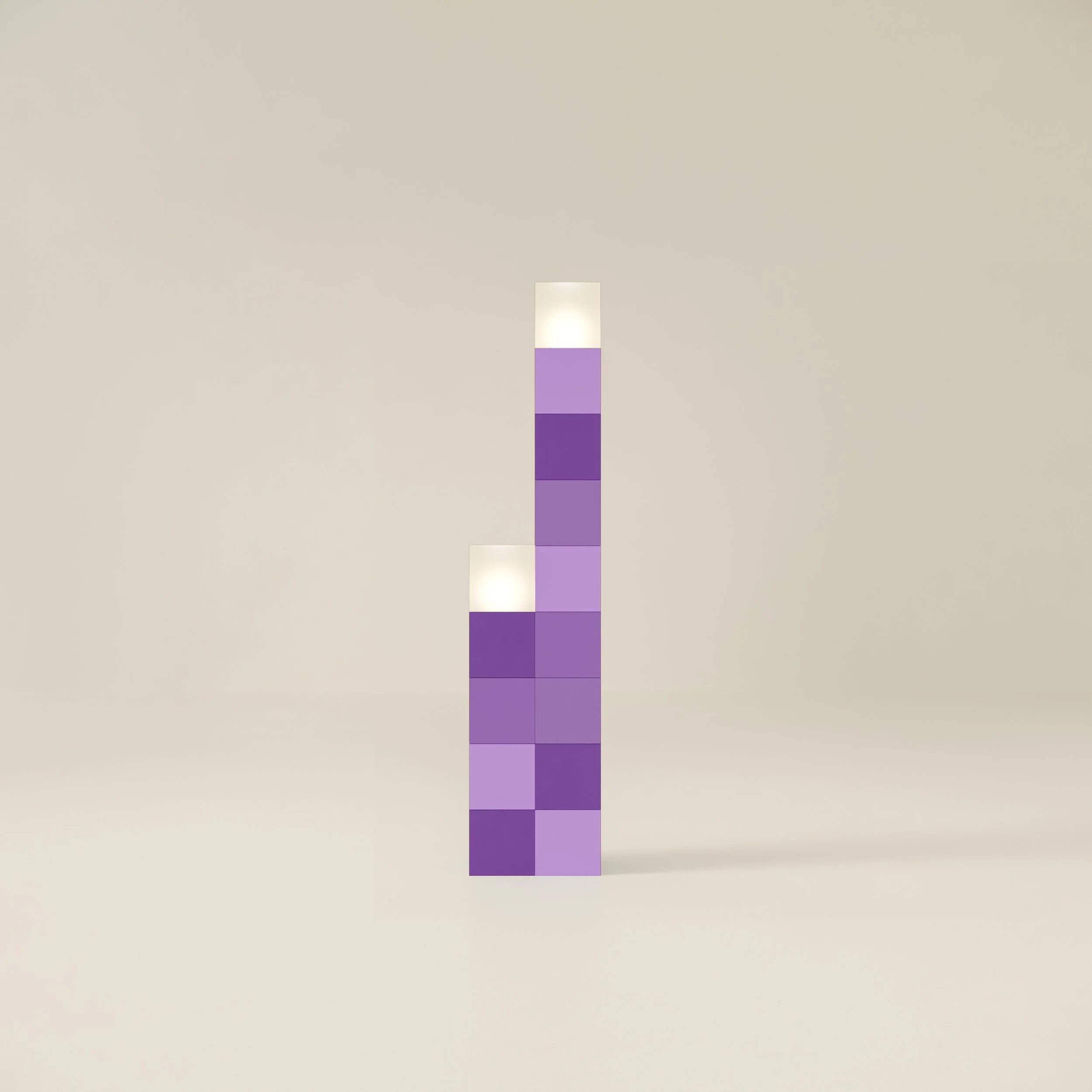 Pixel Floor Lamp_Form 2_Lavendar.jpg