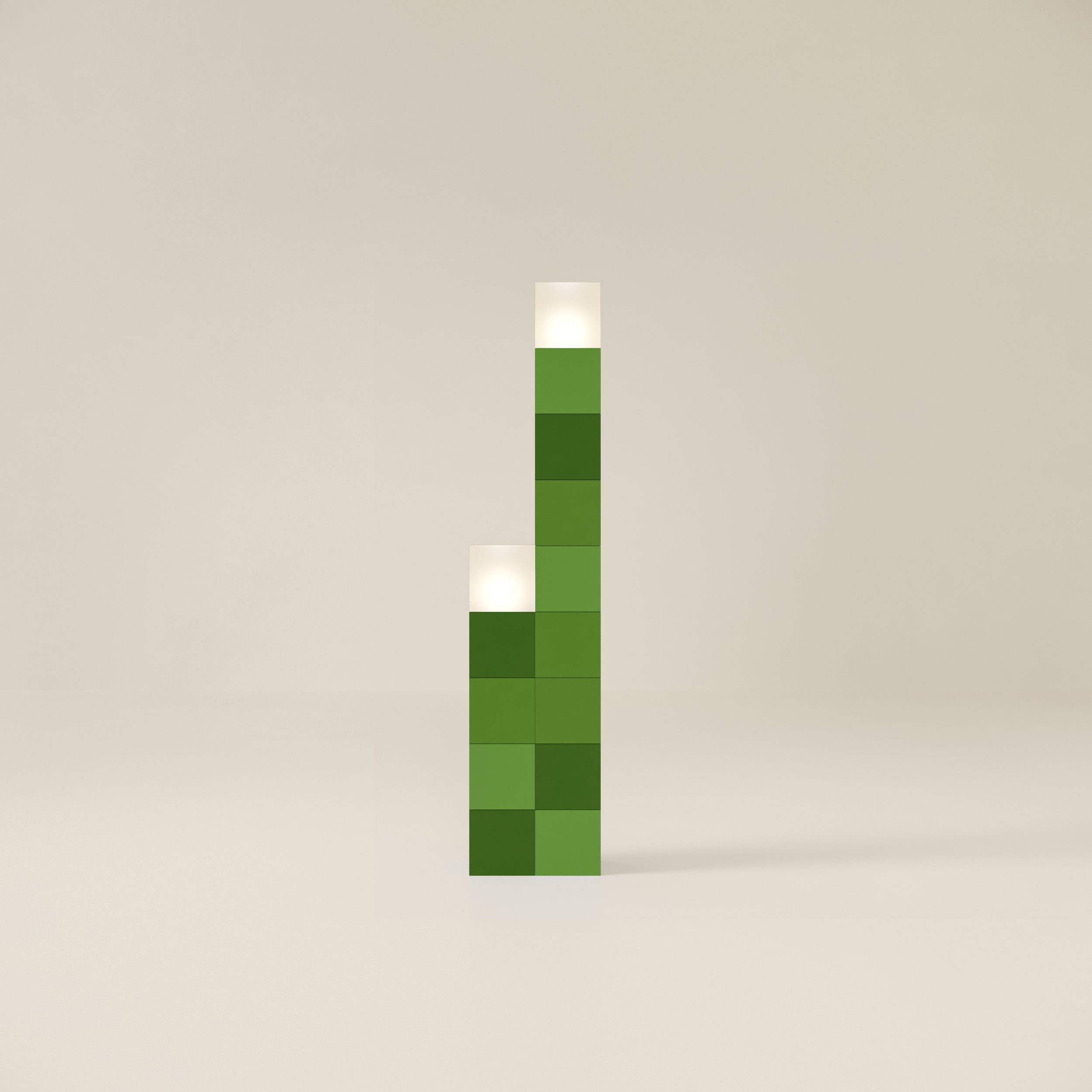 Pixel Floor Lamp_Form 2_Green.jpg