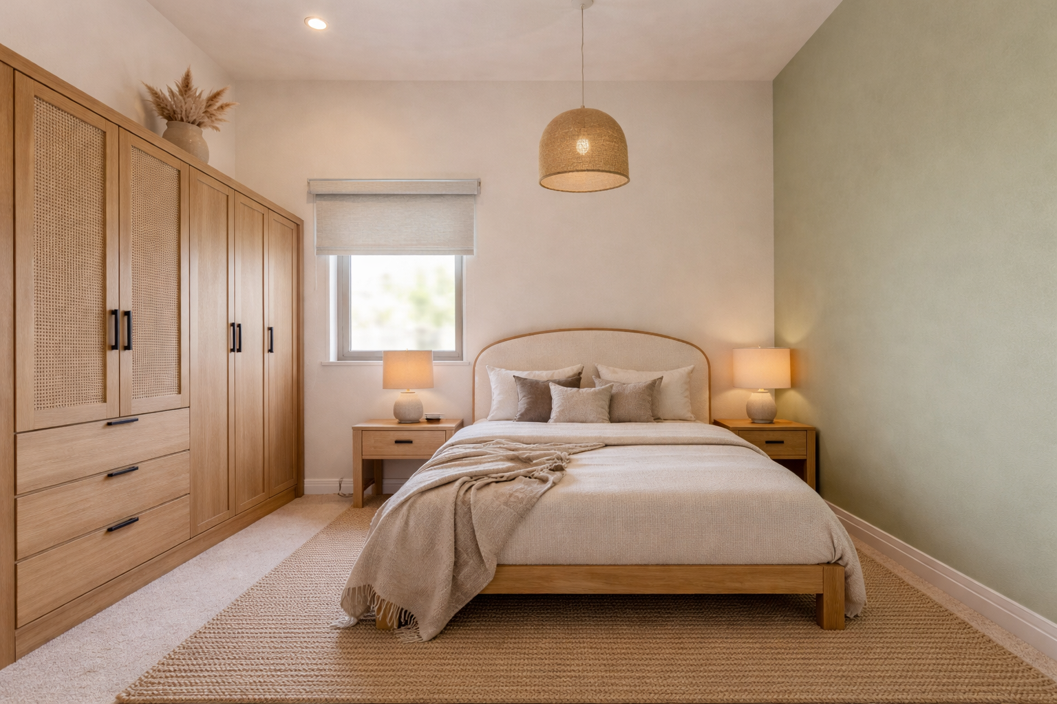 Serene Japandi bedroom with natural light.png