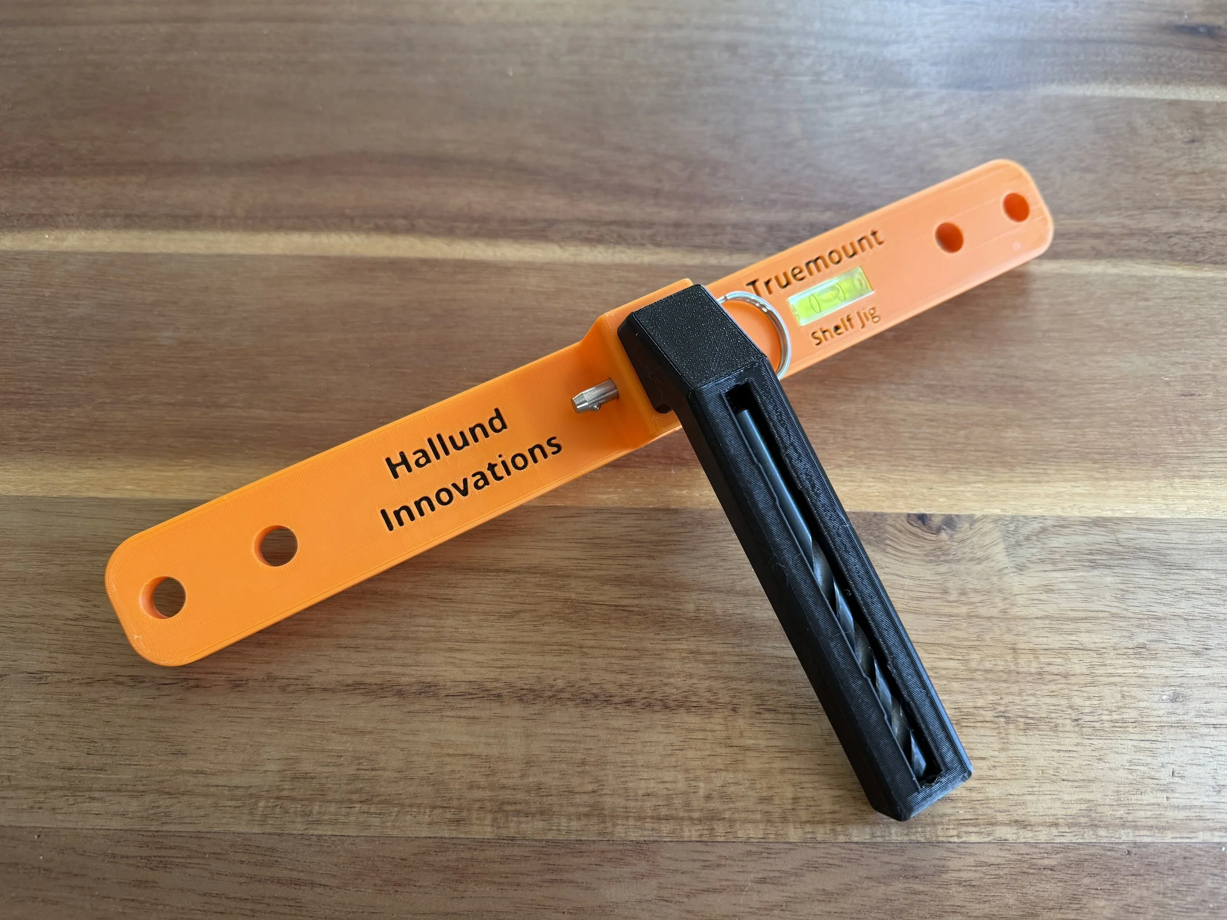 Truemount slim shelf jig