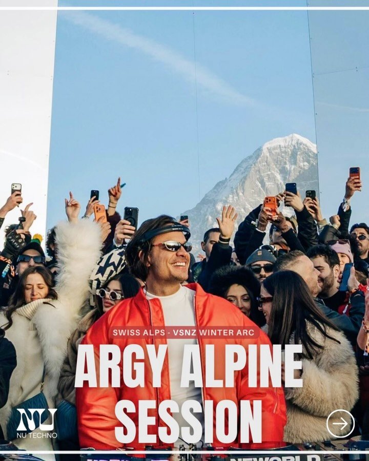 Argy at the top of the Swiss Mountains 👁️

Nothing but altitude, energy, and sound !

@newword 
@argy

More on @nu.techno .