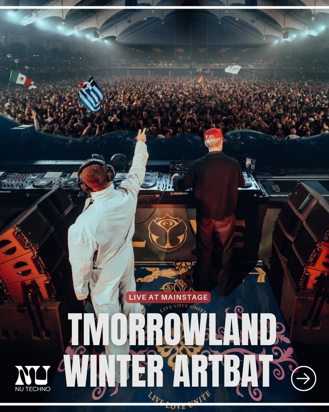 @artbatmusic at @tomorrowlandwinter main stage. 

Goosebumps from start to finish.

#artbat #melodictechno #tomorrowlandwinter #tomorrowland