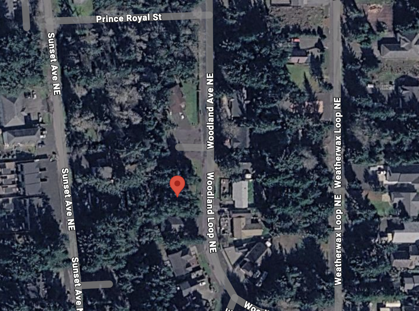 Map of 613 Woodland Loop Ne, Ocean Shores, WA 98569