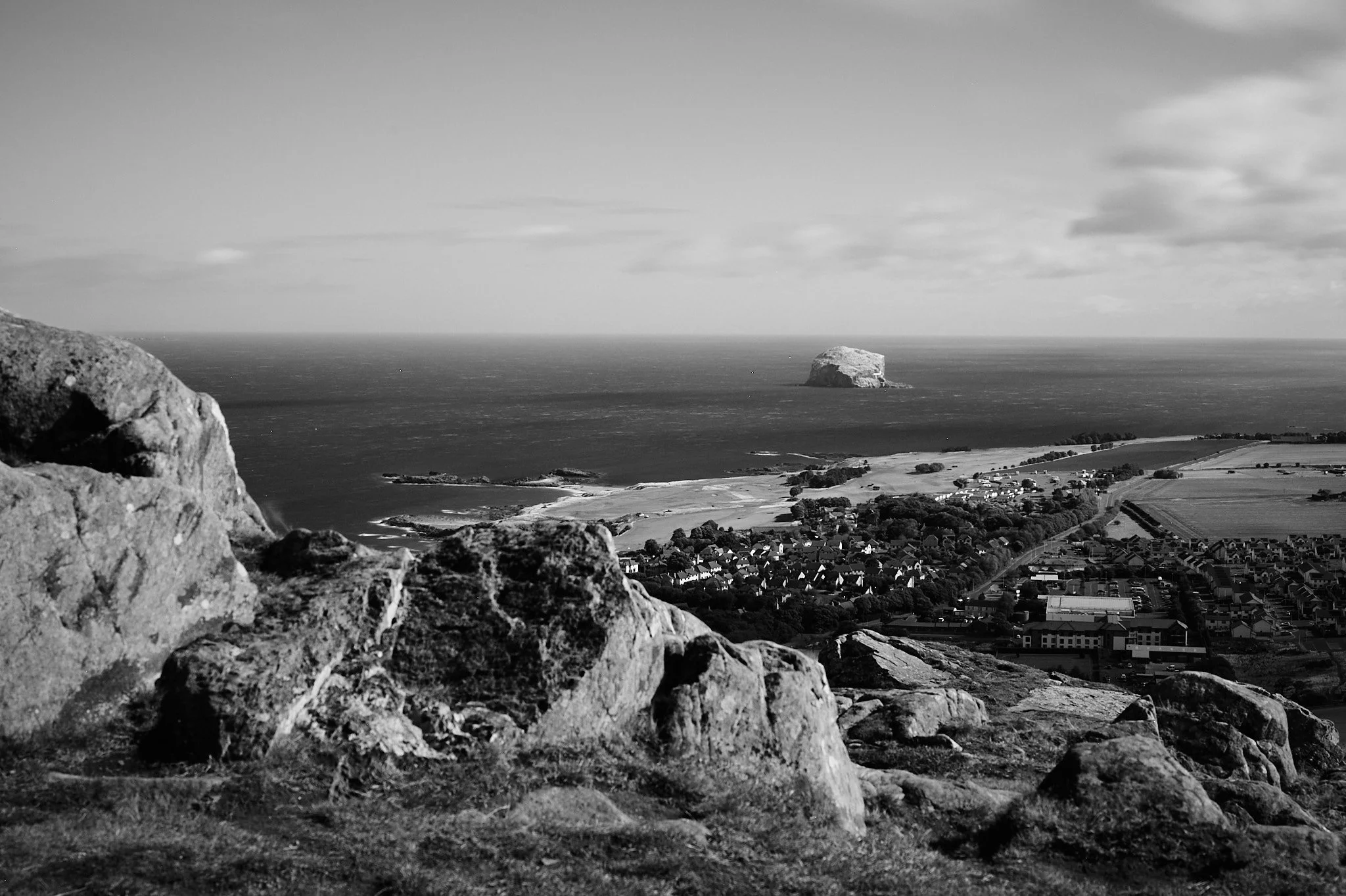 View from North Berwick Law
