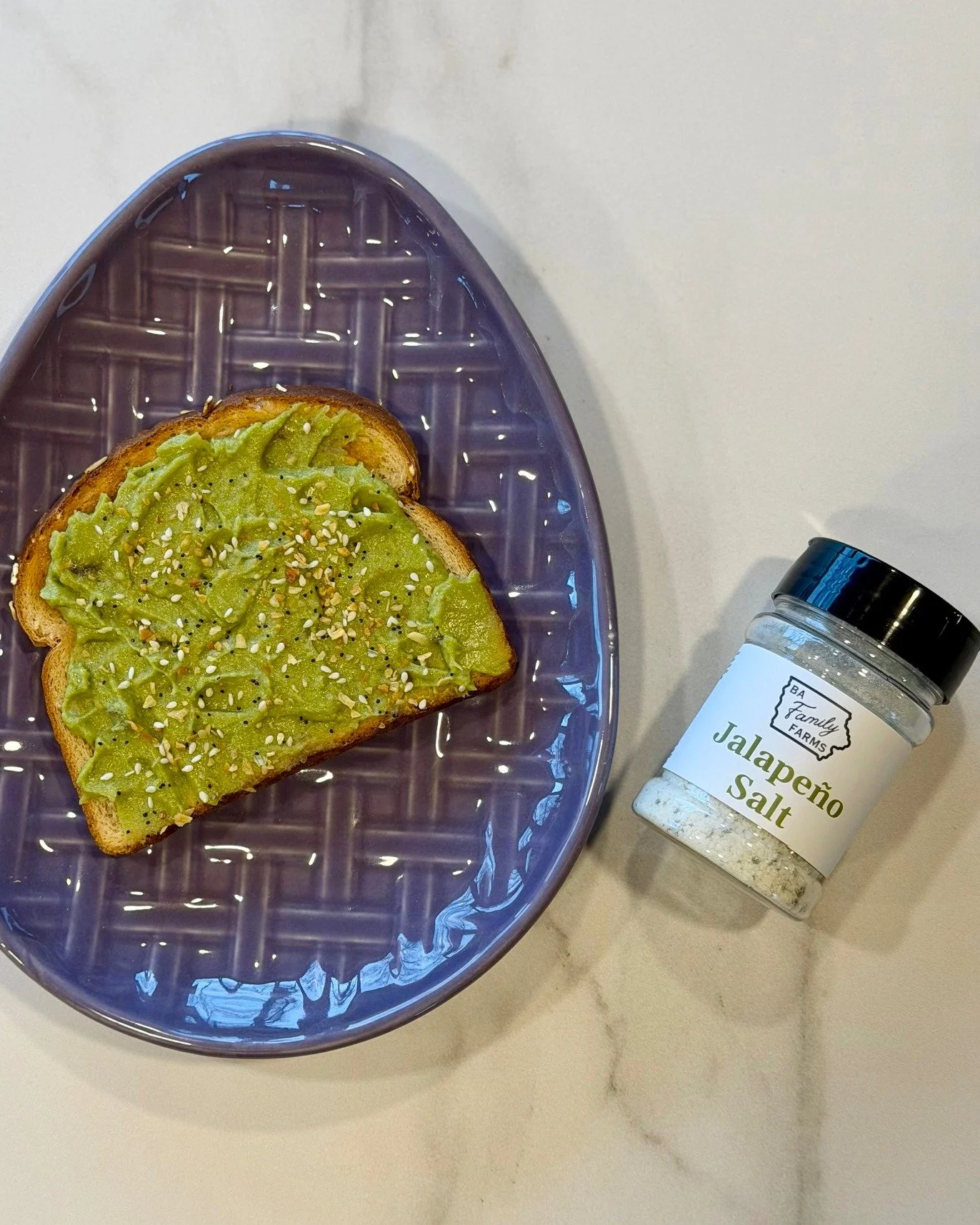 Your avocado toast is missing something&hellip;

🌶️ BA Family Farms Jalape&ntilde;o Salt

That final sprinkle? That&rsquo;s the difference 🔥

Visit our website or send us a message to order:
www.bafamilyfarms.com