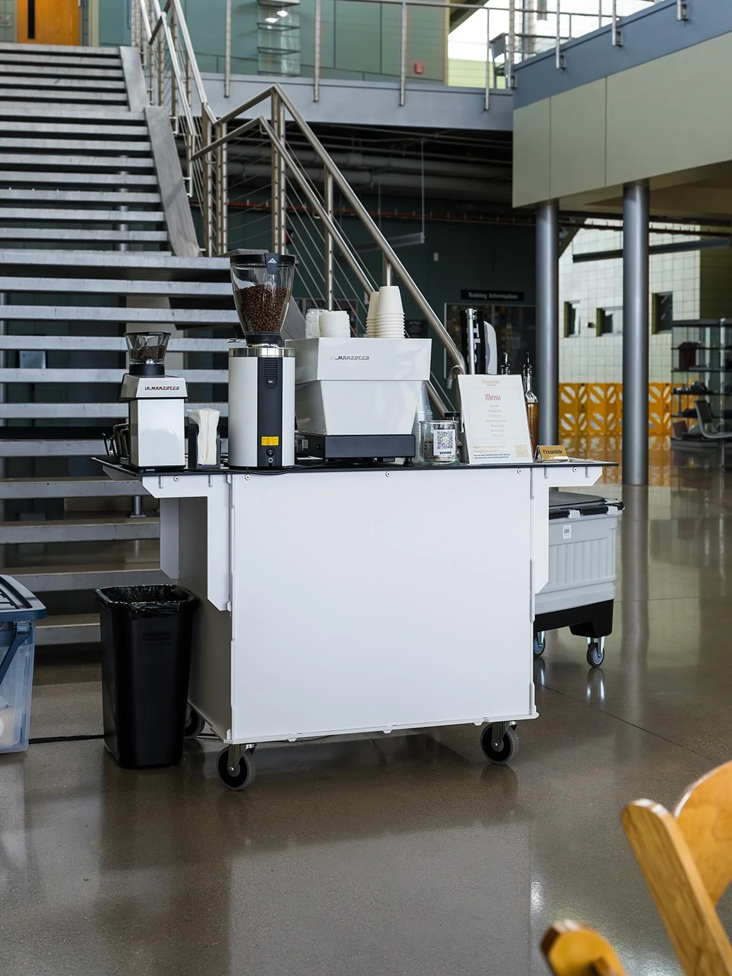We&rsquo;re Fort Wayne&rsquo;s specialty mobile coffee cart serving premium espresso, cortados, signature flavored lattes, organic tea, and more. We&rsquo;re ready to make your next private event incredibly special&mdash;even custom branded.

#coffee