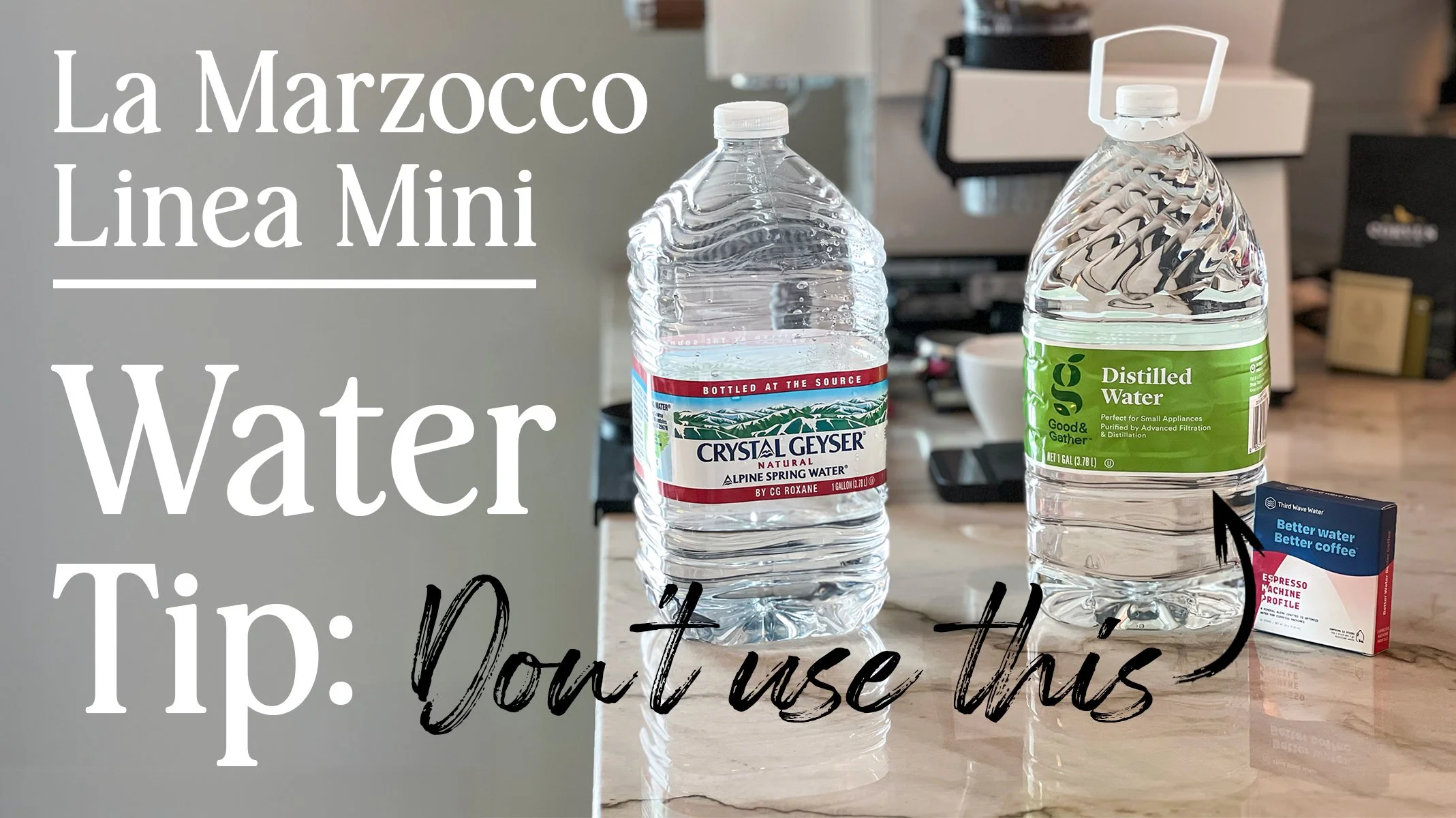 Water Matters More Than I Realized for Espresso Machines