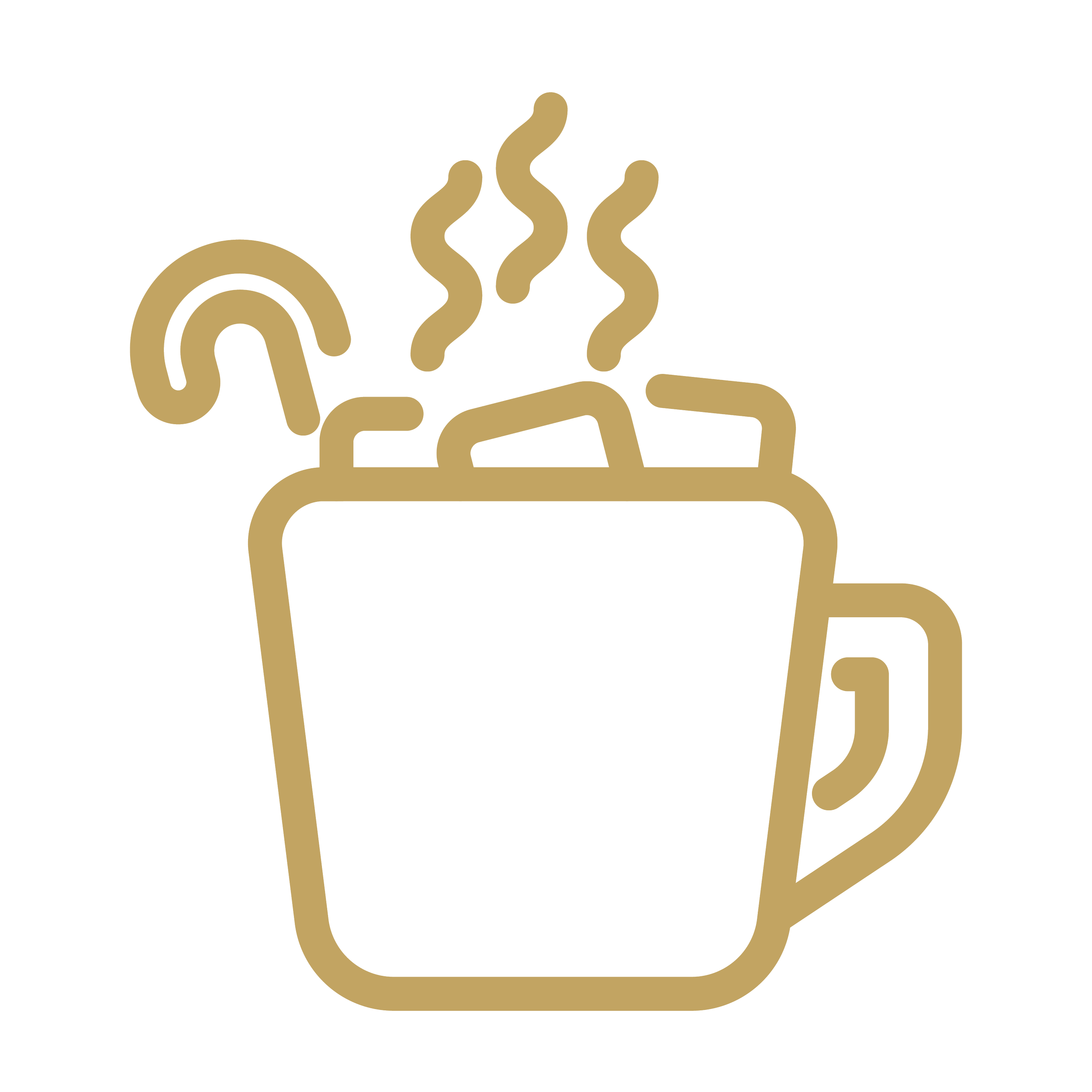 Icon representing alternative drink options such as hot chocolate from Preamble Coffee Catering Mobile Espresso Bar in Fort Wayne, Indiana.