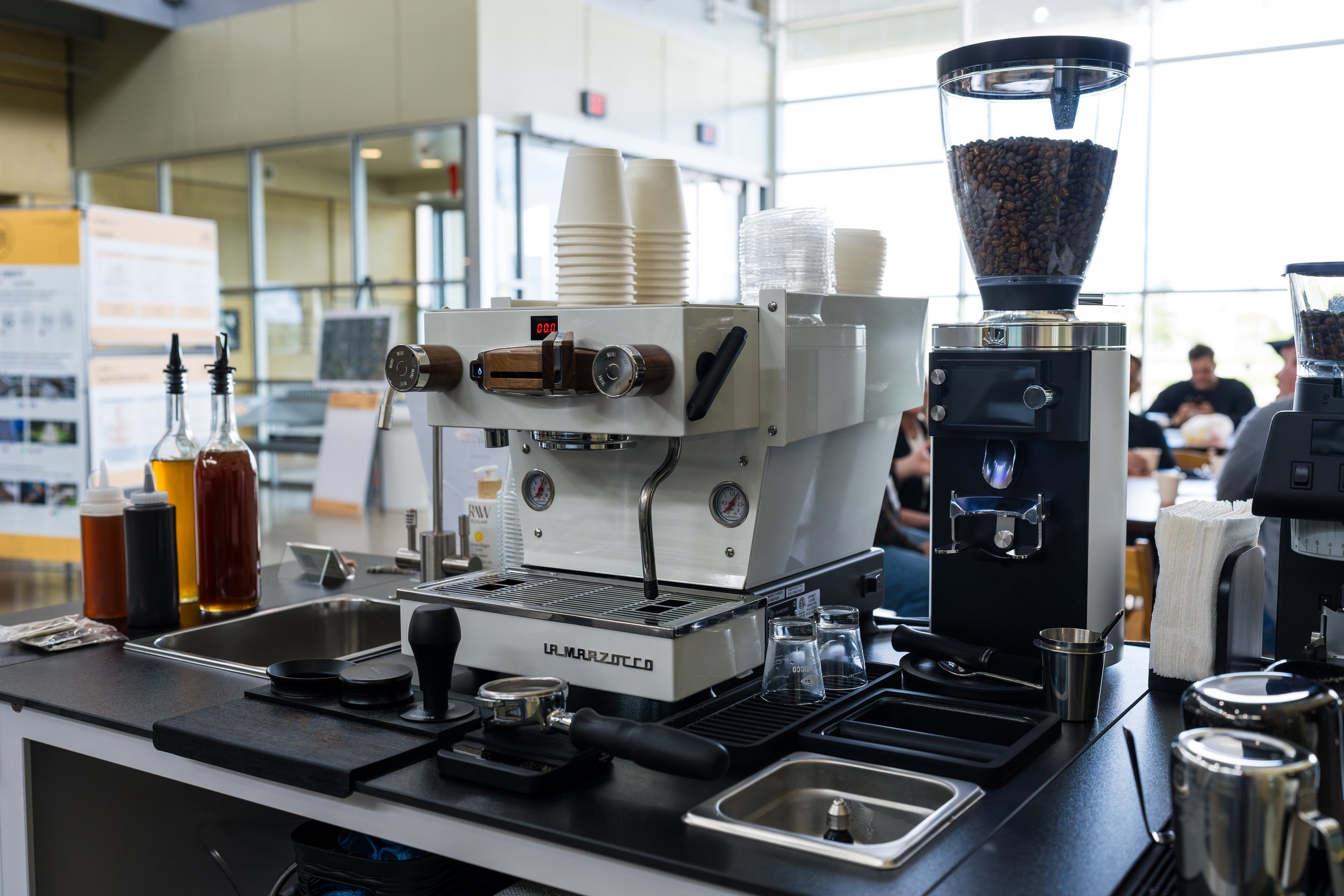 Preamble Coffee Cart Catering in Fort Wayne, Indiana is ready for espresso bar catering with premium commercial equipment that will amaze customers.