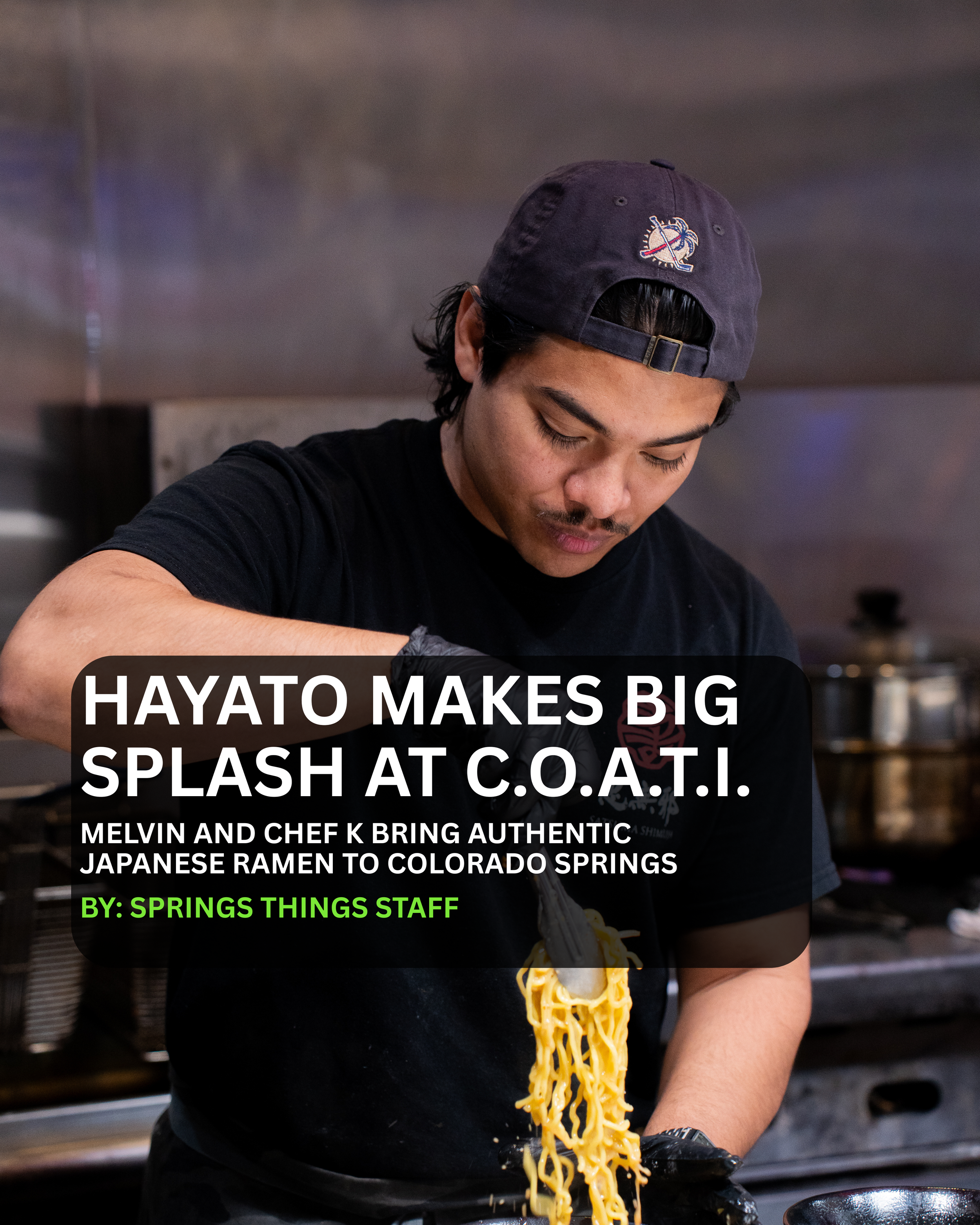 Hayato Ramen Makes Big Splash at COATI