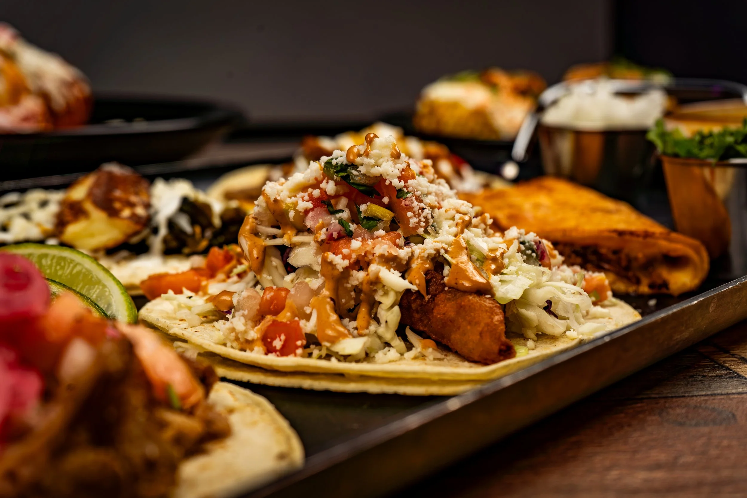 Tacos are the main attraction at Por Favor