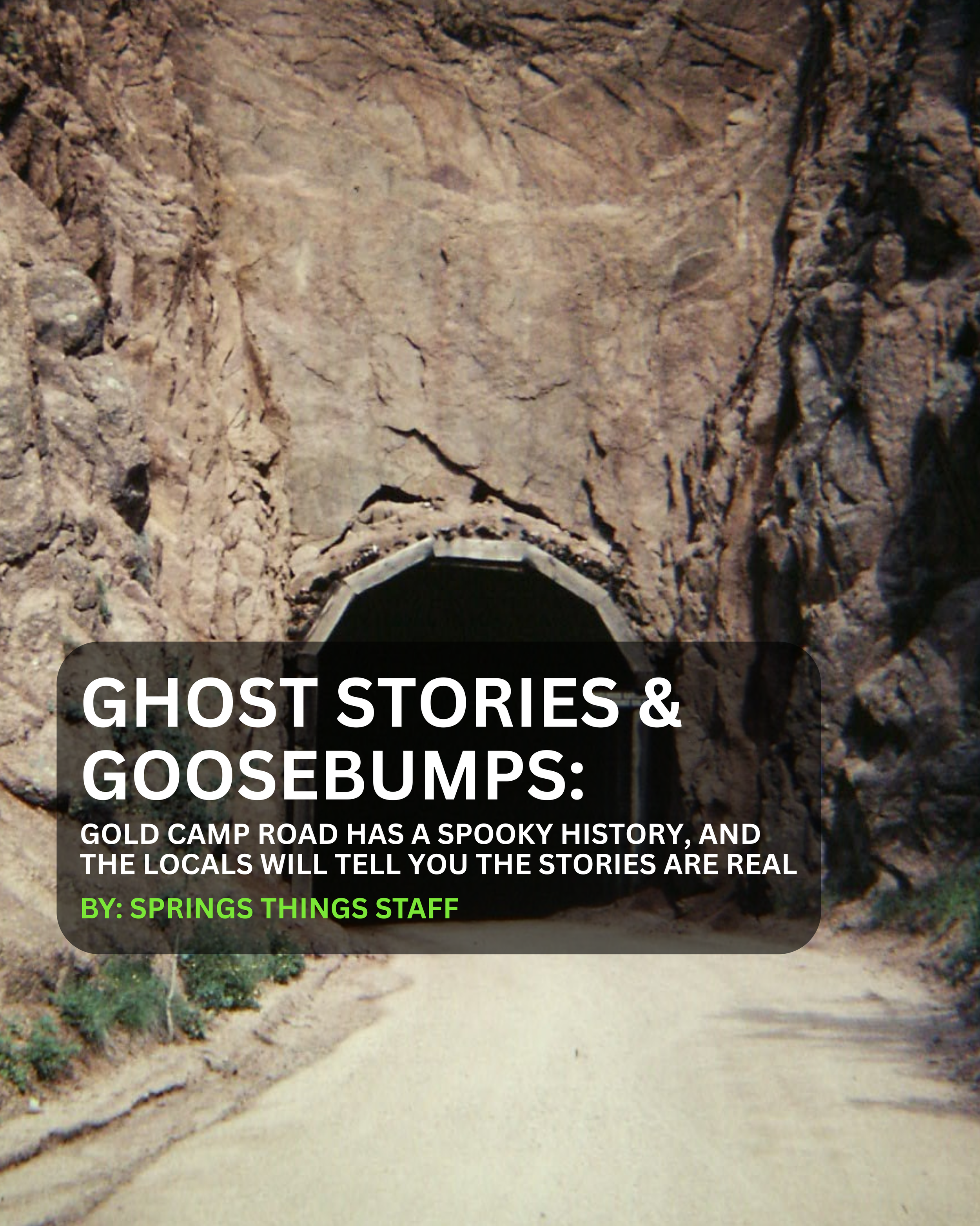 Springs Things Ghost Stories & Goosebumps