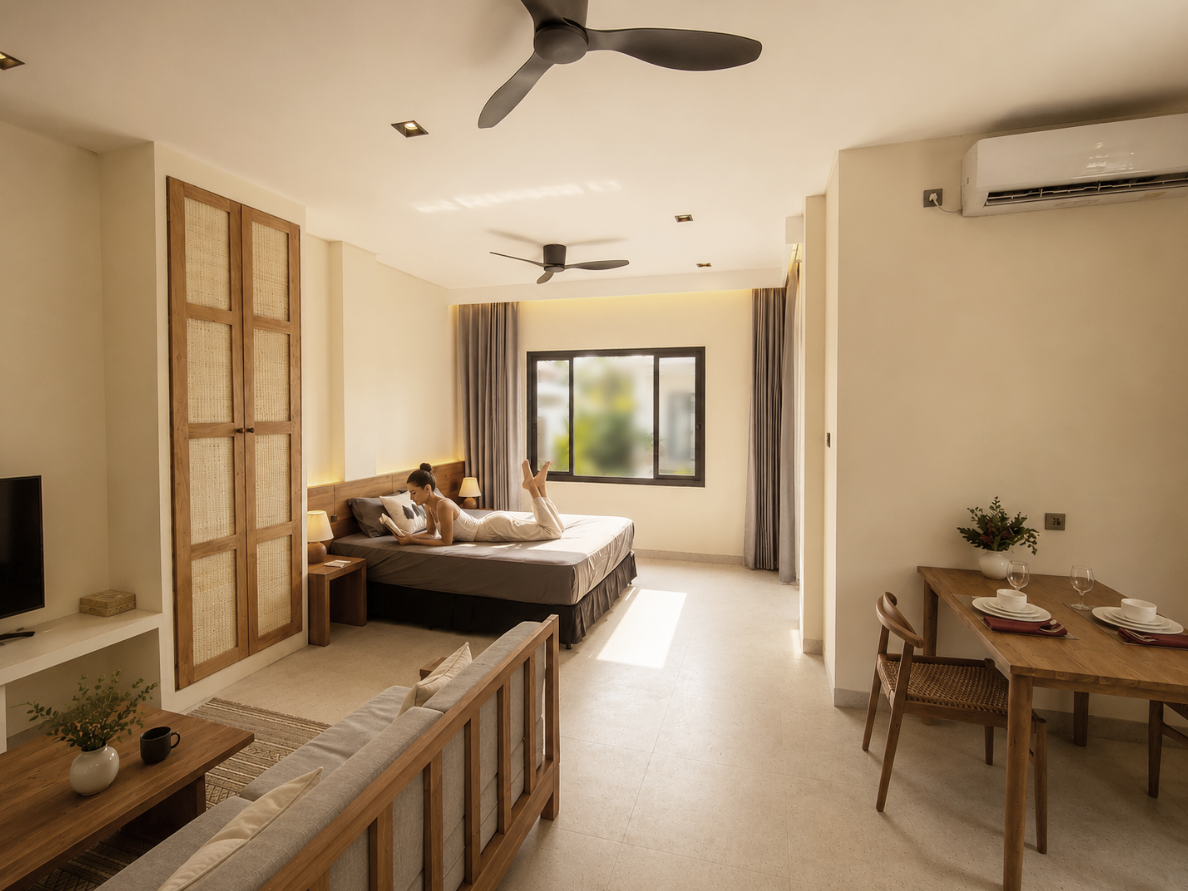 Node bali - Node.stay Studio Queen Suite