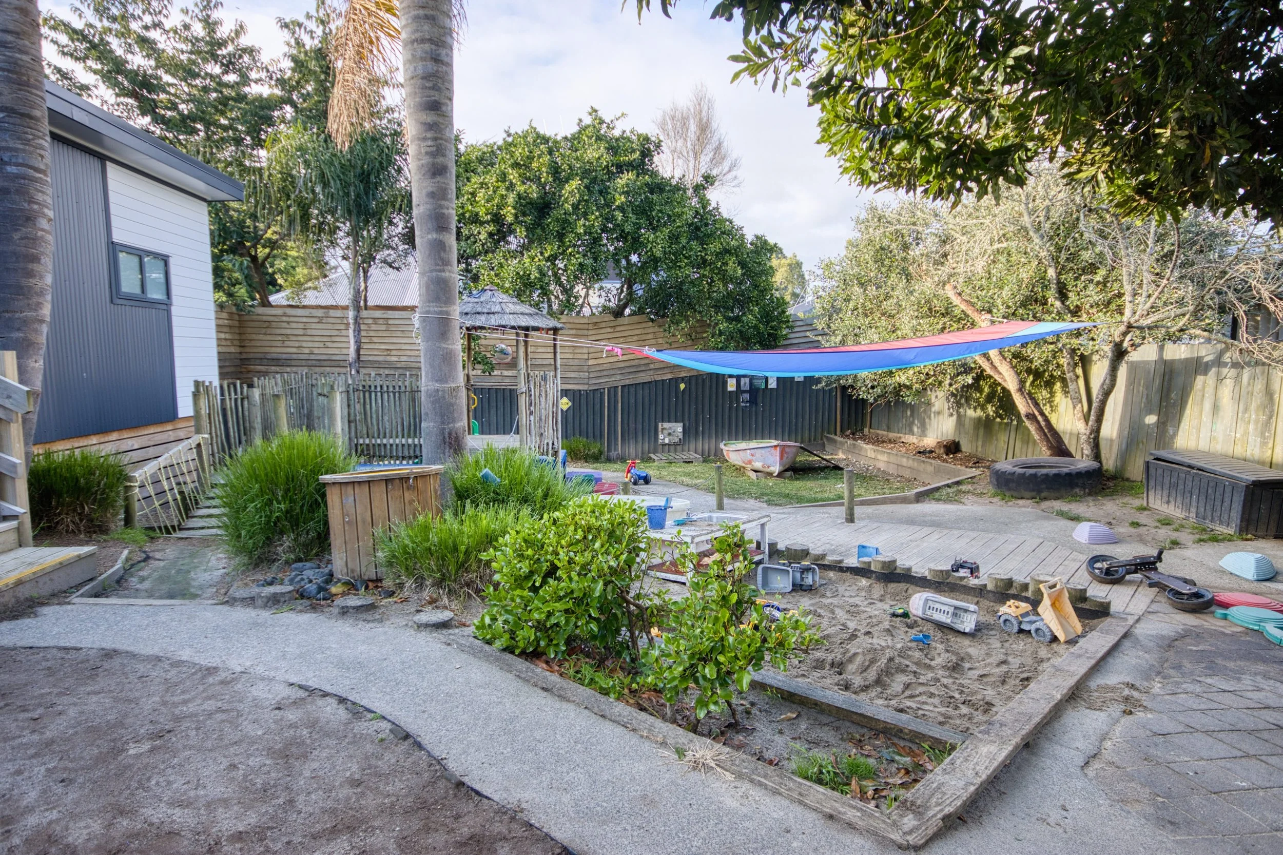 Pukeko Claudelands Back Yard Sandpit