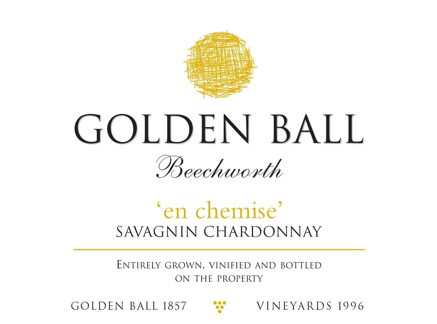 2018 'en chemise' Chardonnay Savagnin