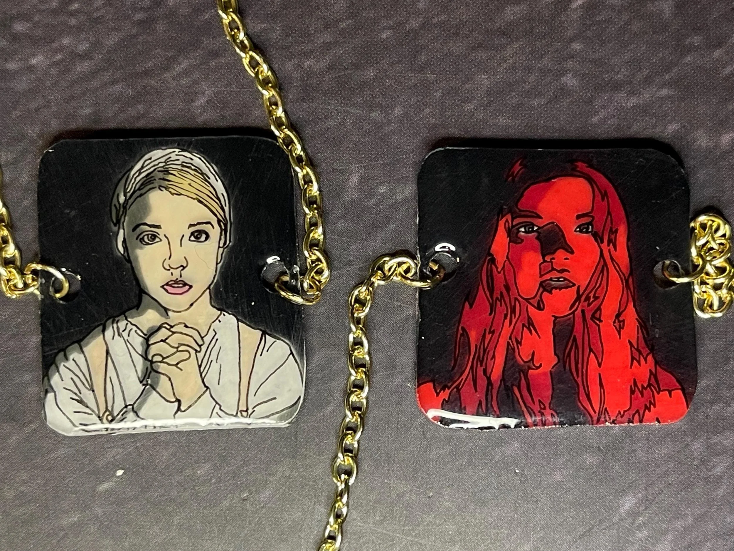 "Live Deliciously"- The VVitch Pendant Necklace