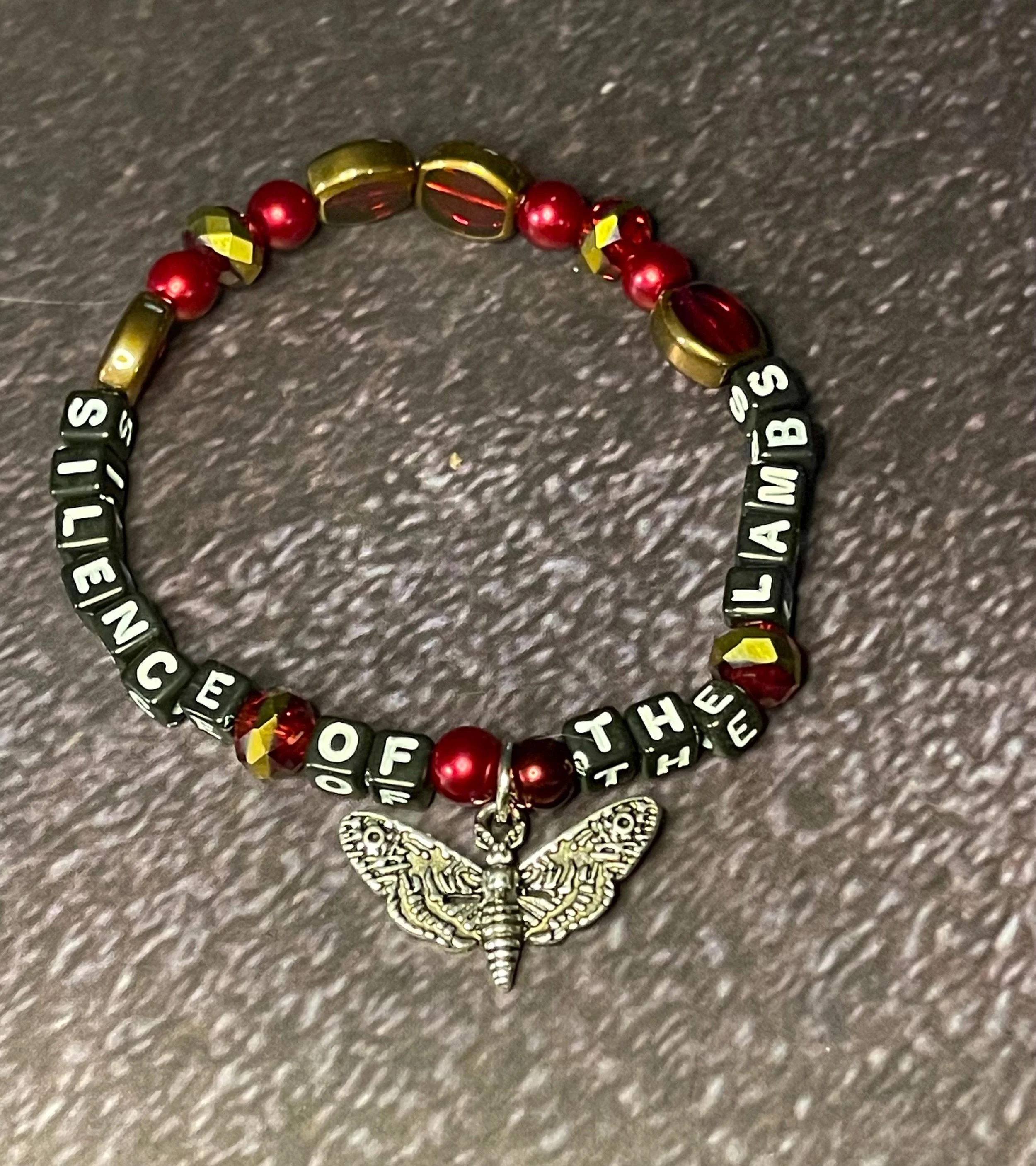 "Have the Lambs Stopped Screaming?"- Silence of the Lambs Bracelet Set