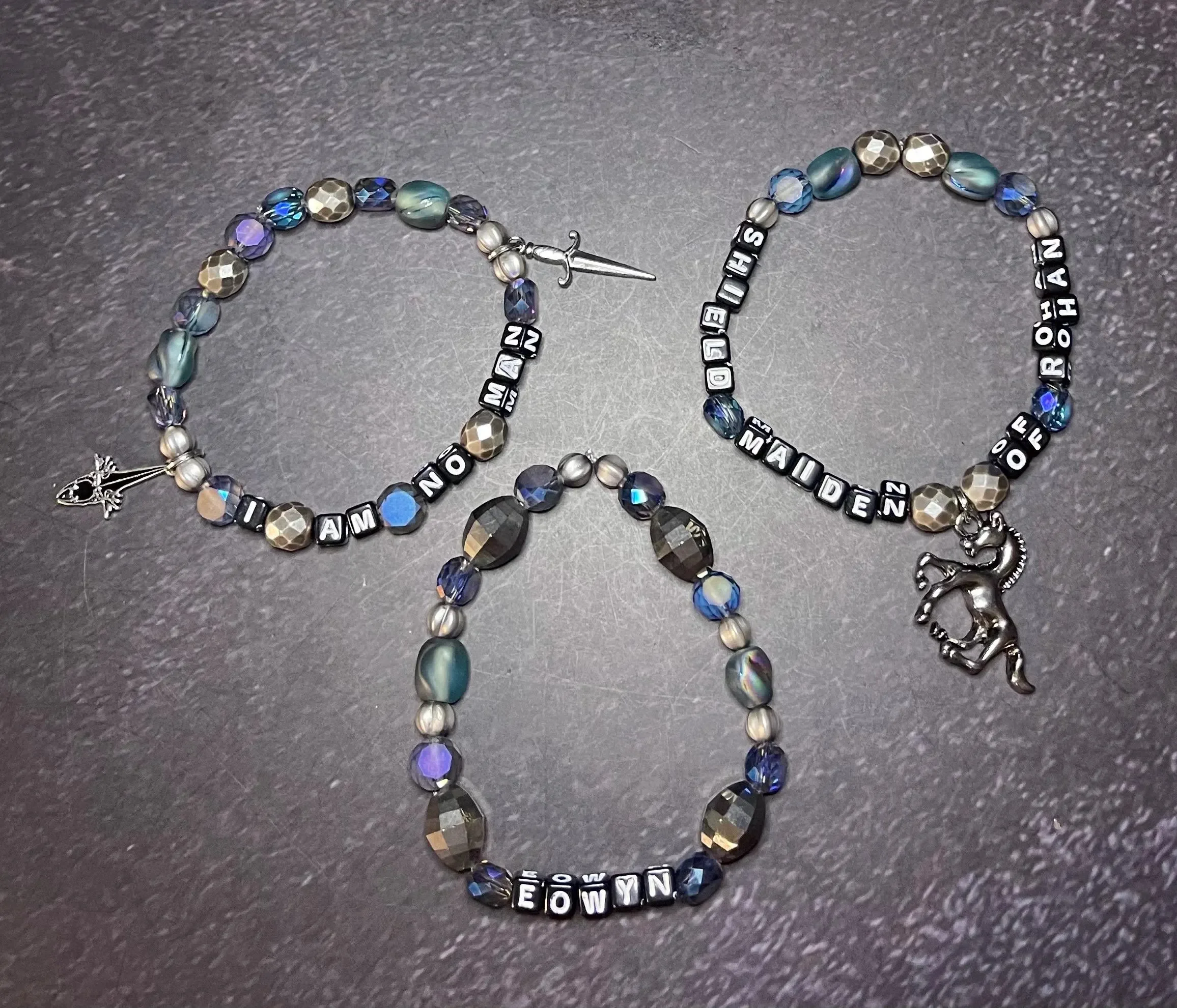 "I Am No Man"- Lord of the Rings Eowyn Bracelet Set