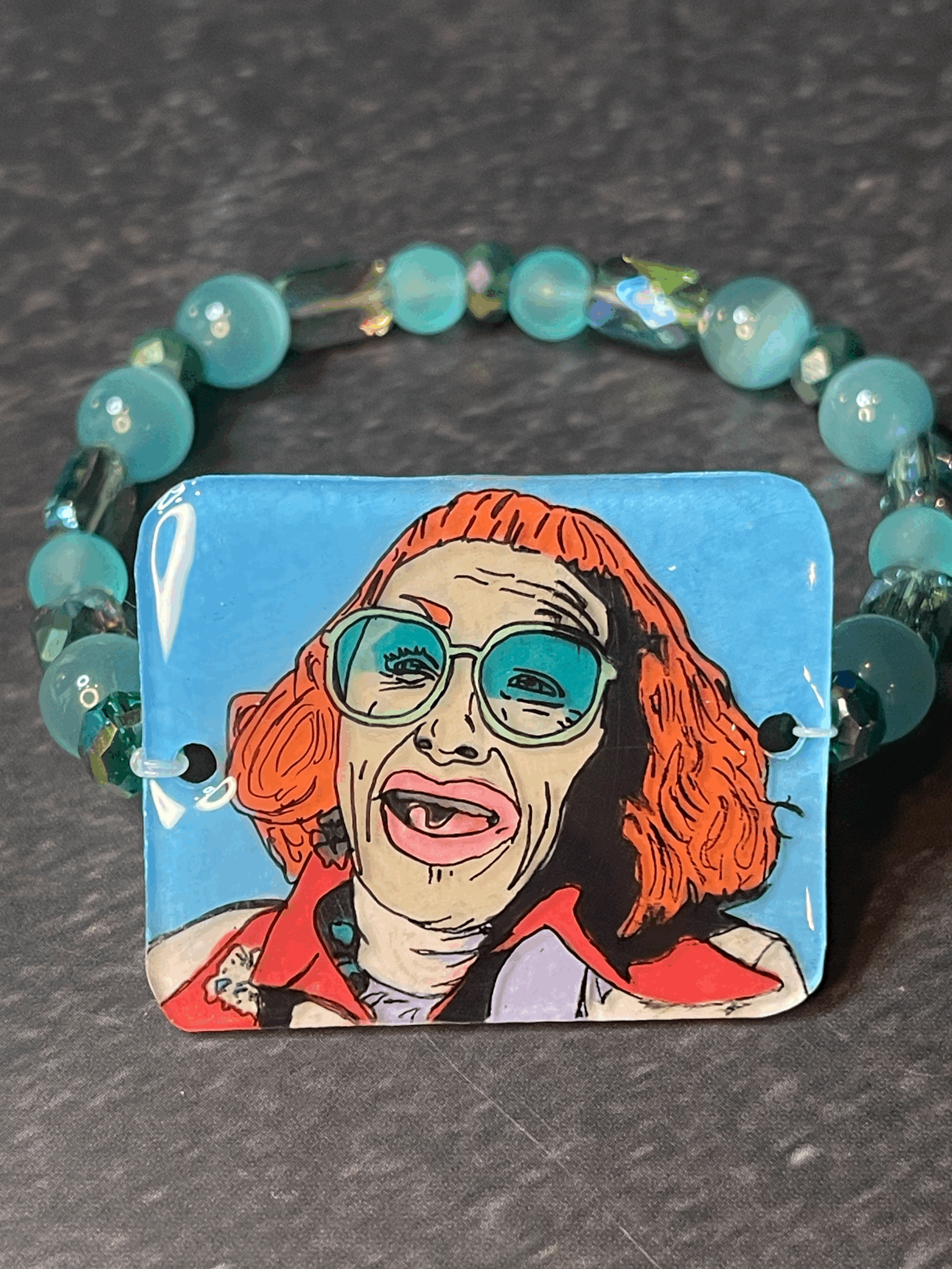 "Hide the Forks"- Aunt Gladys Weapon Pendant Bracelet