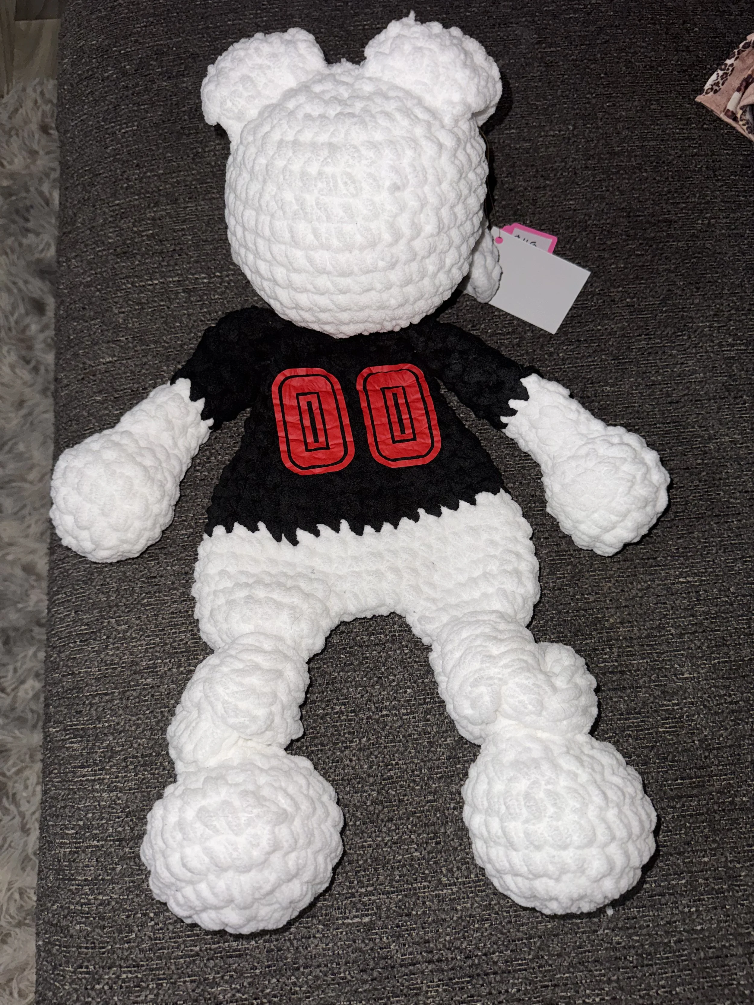 **Add on** - Name/Initials/Number on item