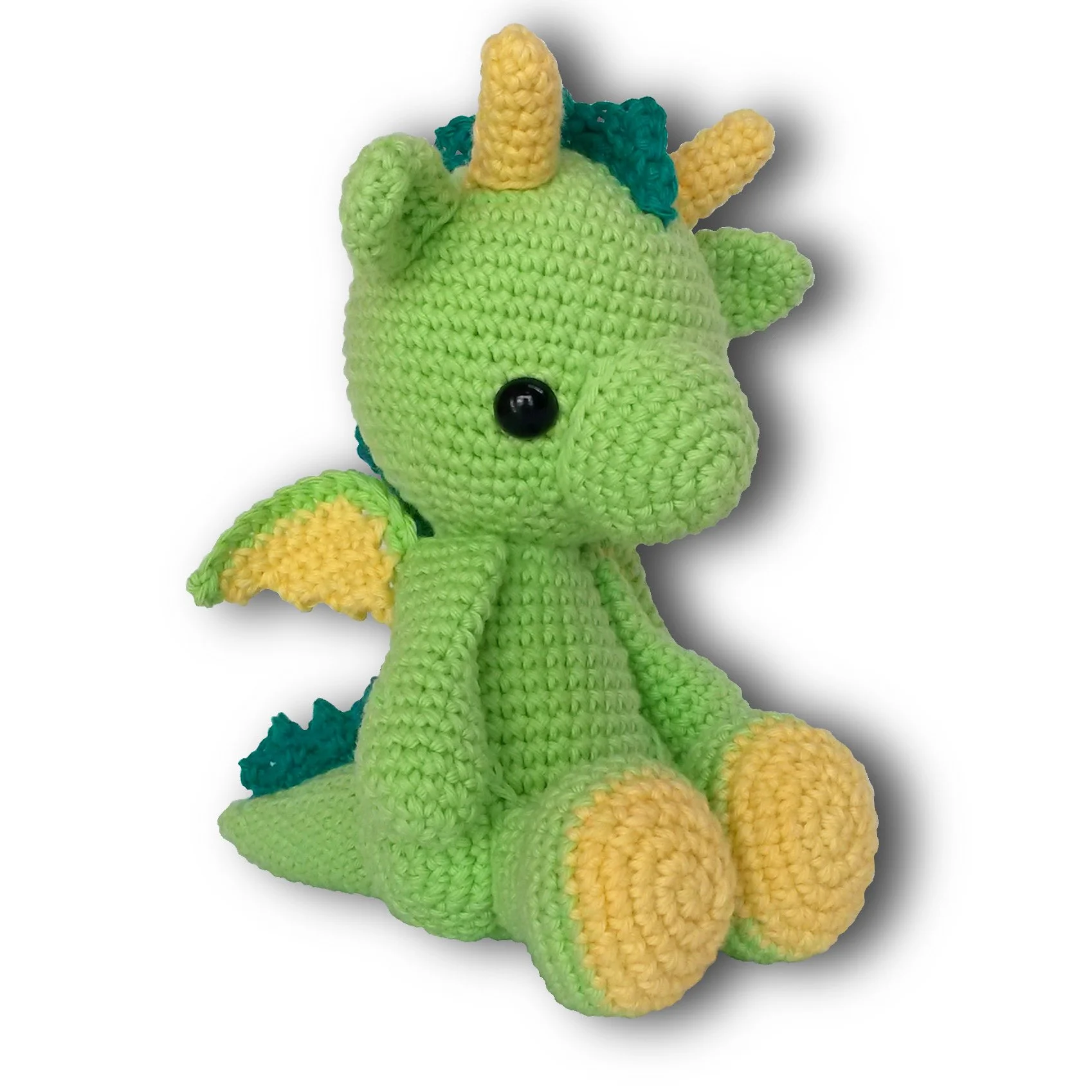 Little Green Dragon - Free Amigurumi Crochet Pattern