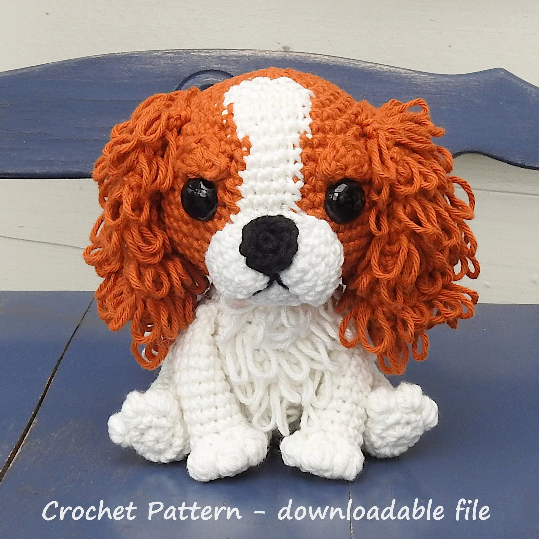 Cavalier King Charles Spaniel Crochet Pattern