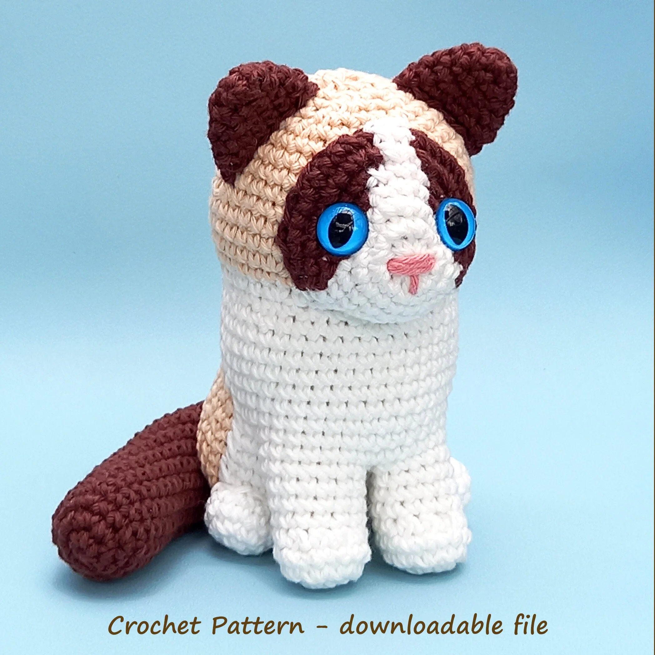 Ragdoll Cat Crochet Pattern