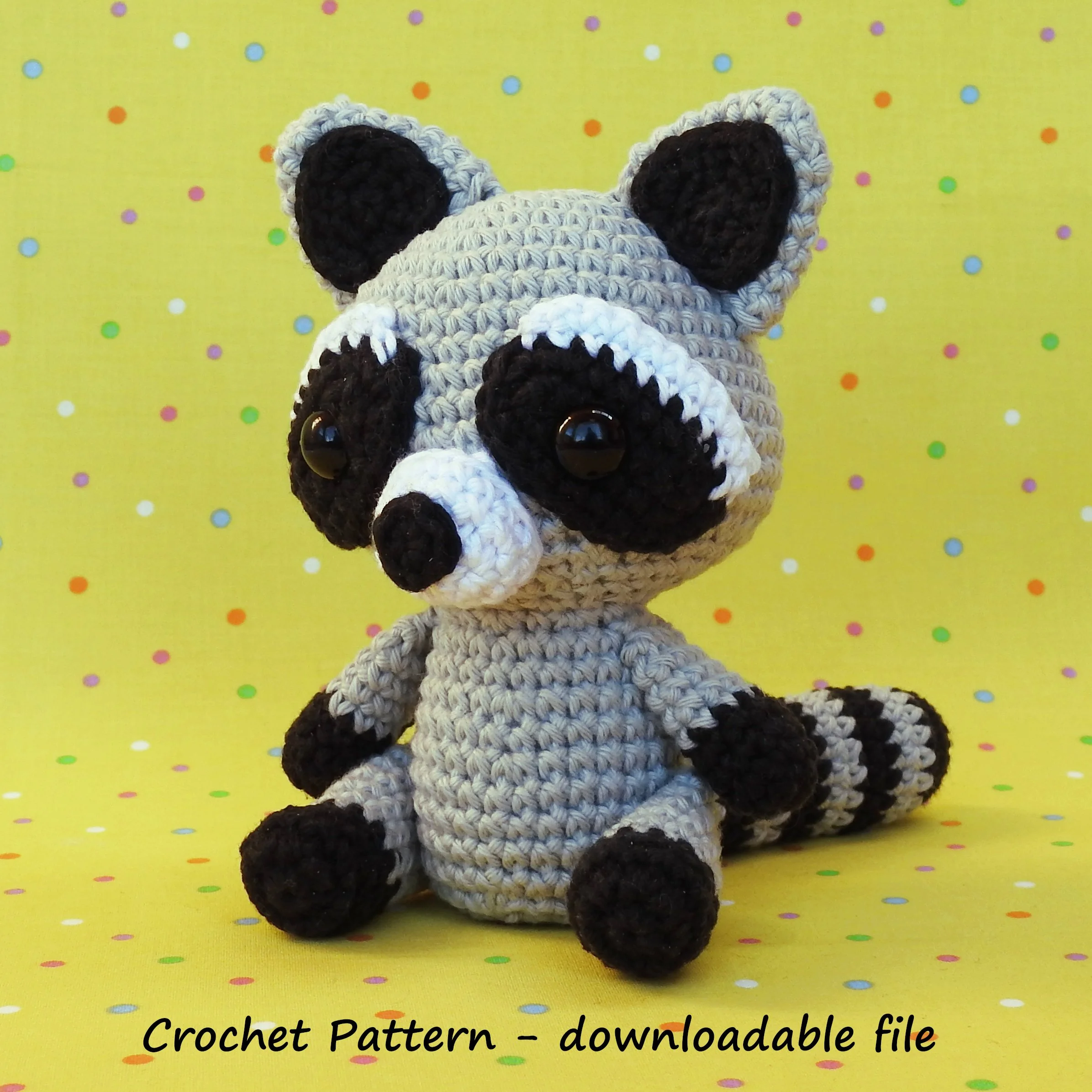 Raccoon Crochet Pattern