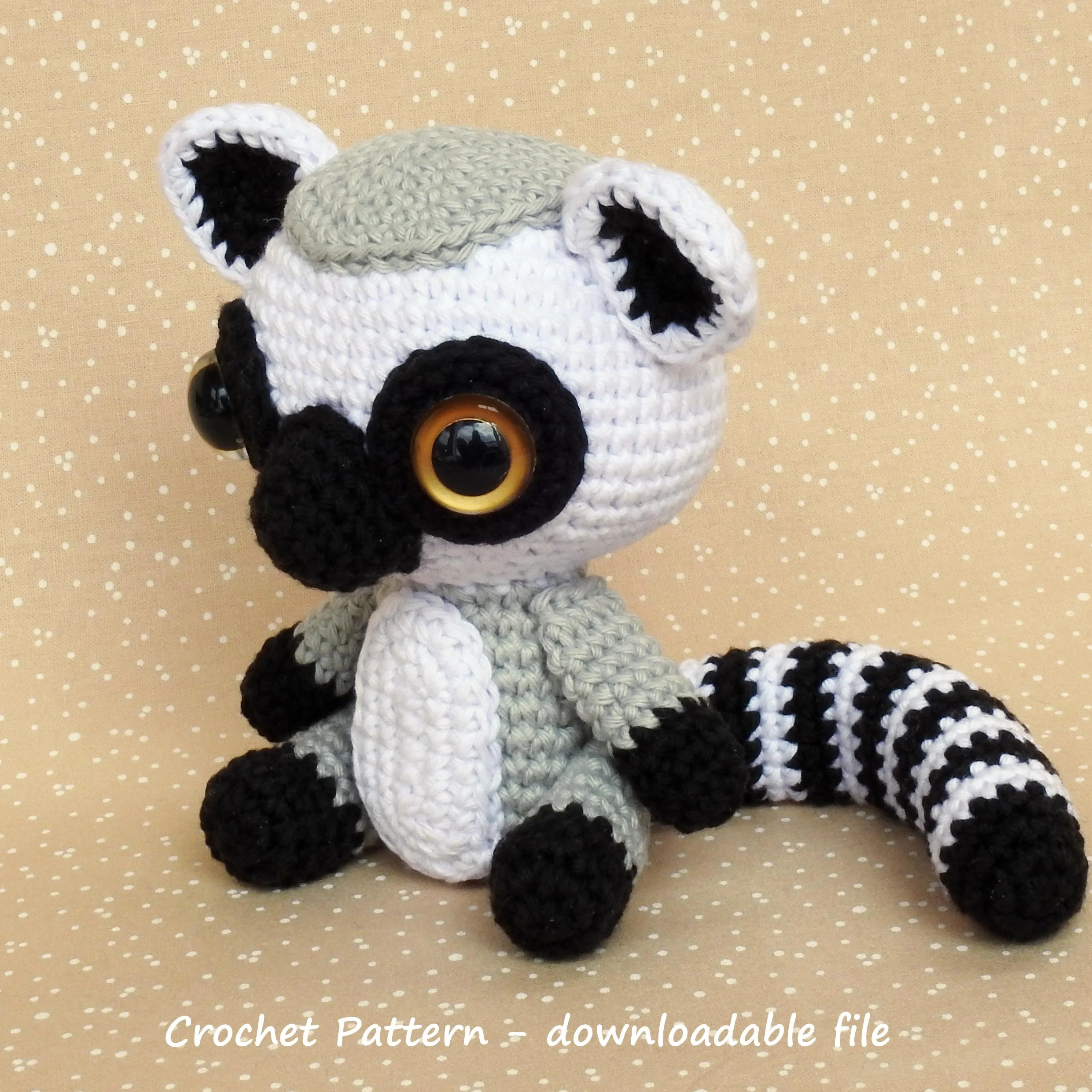 Lemur Crochet Pattern