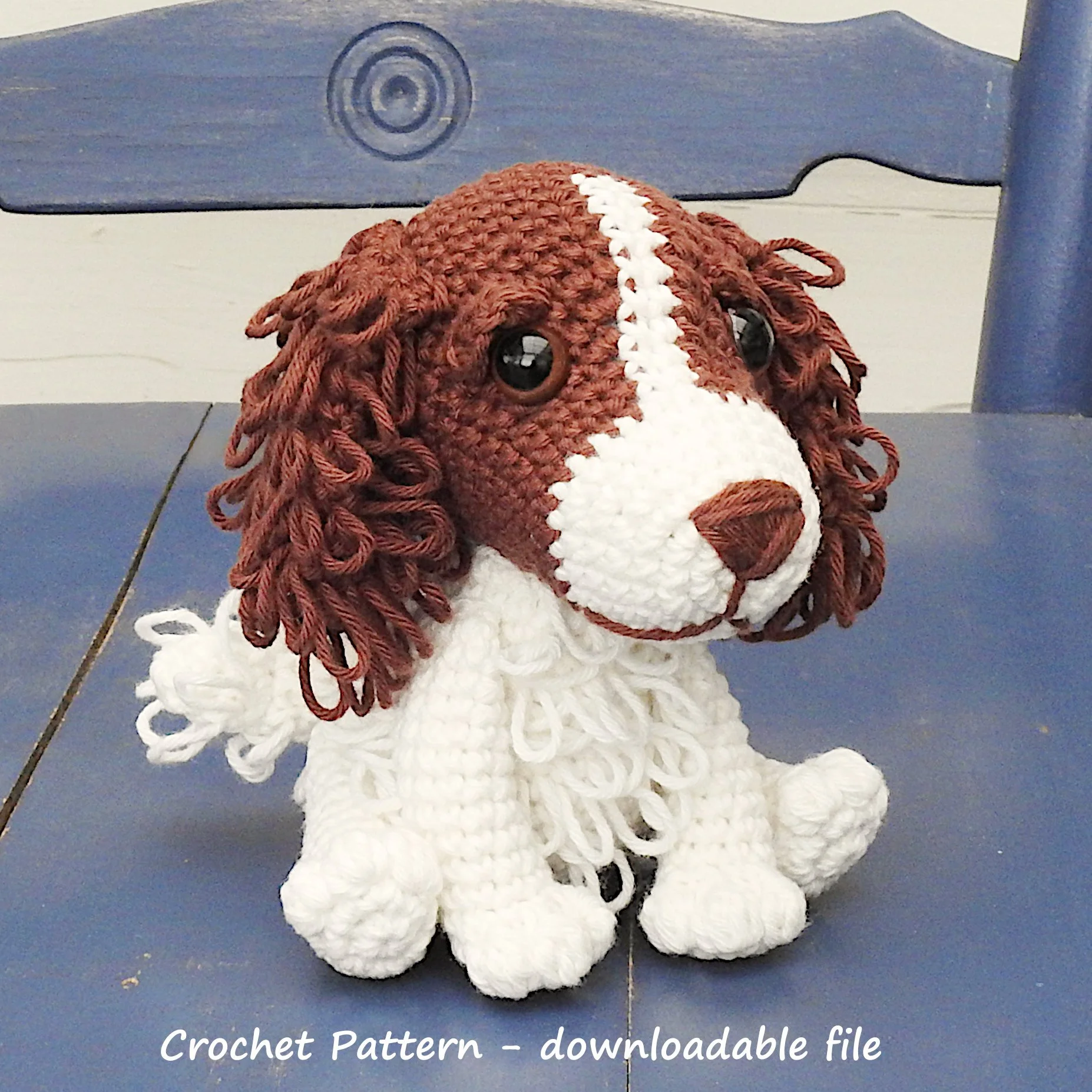 English Springer Spaniel Crochet Pattern