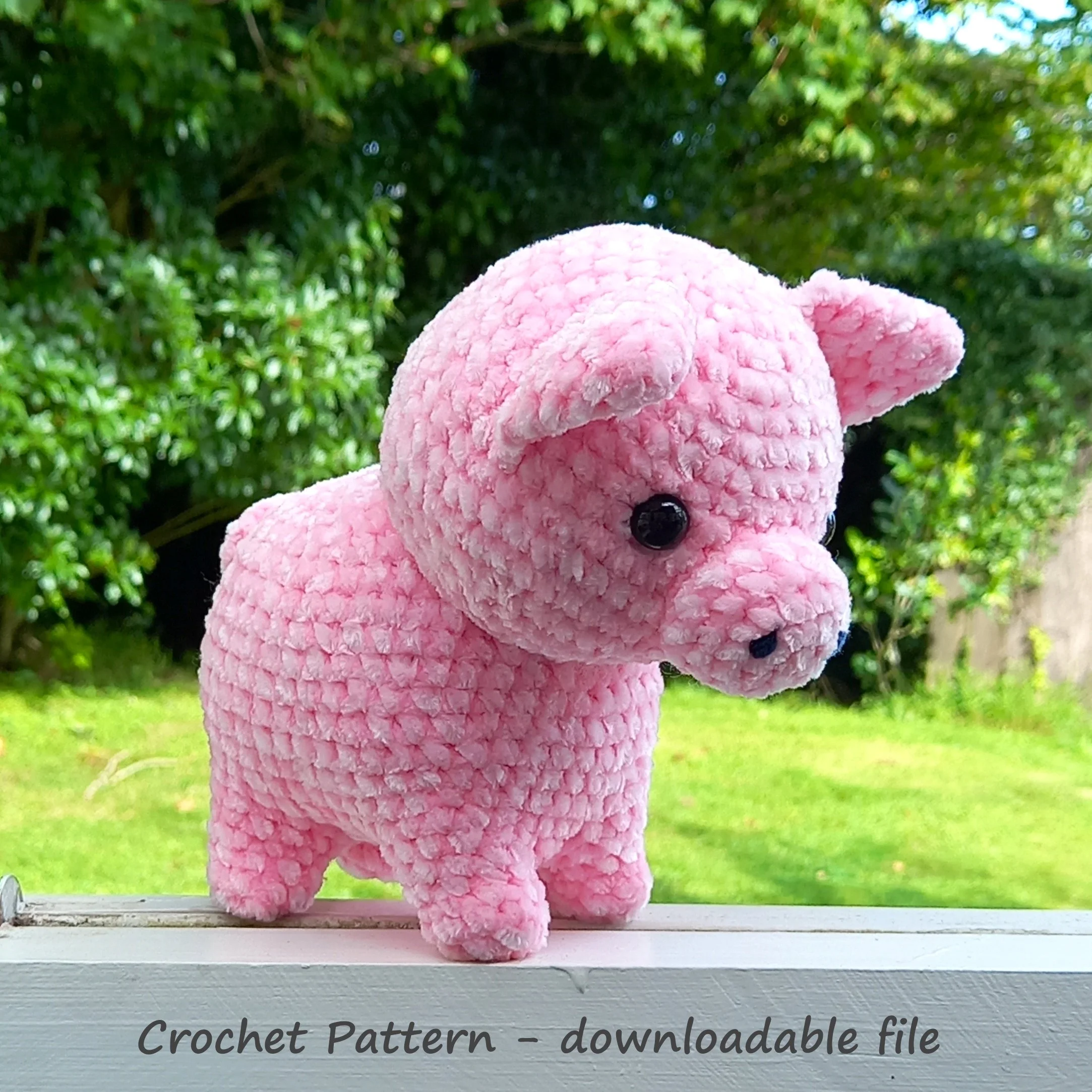 Chunky Pig Crochet Pattern