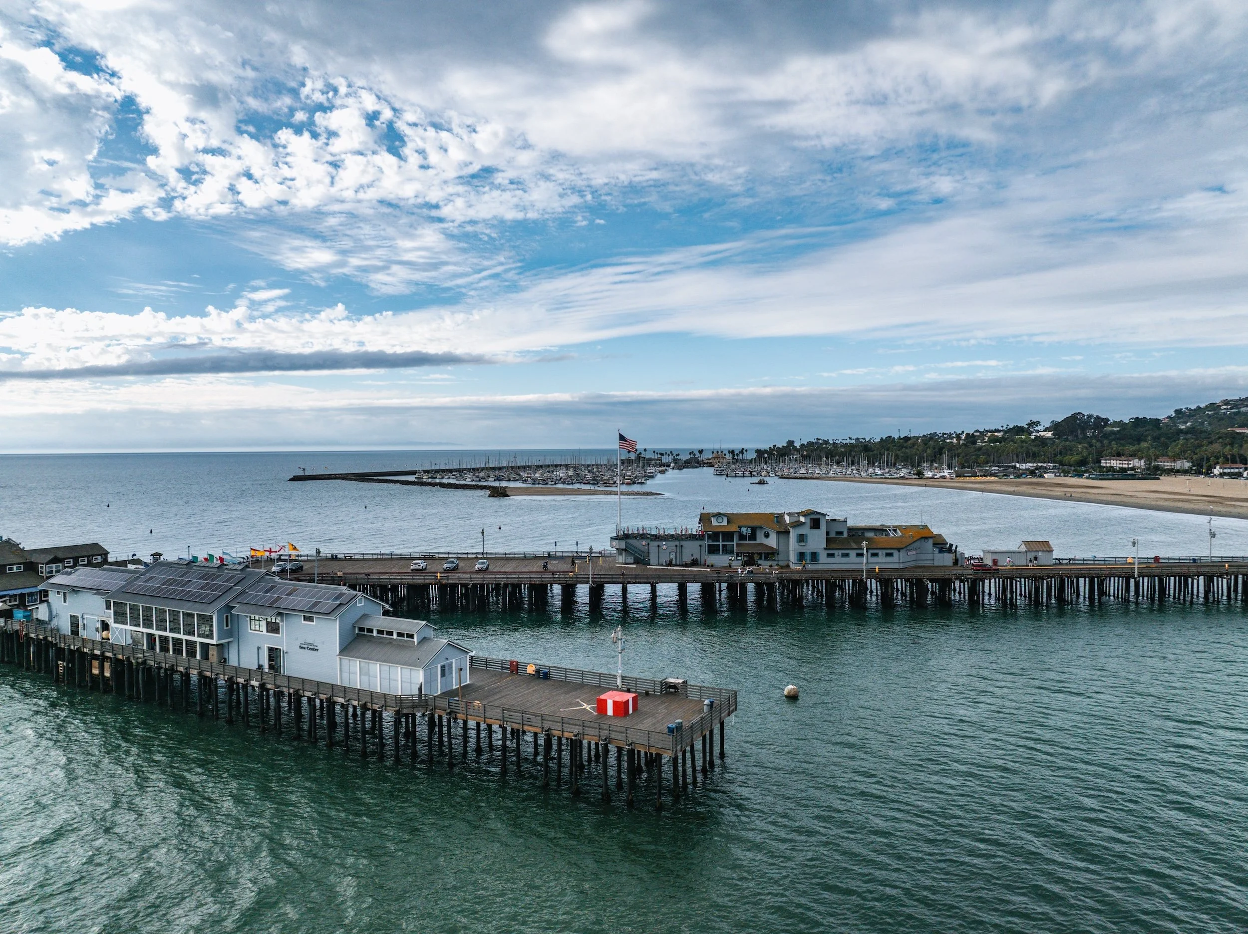 Stearns Wharf: Pacific Horizon & Harbor