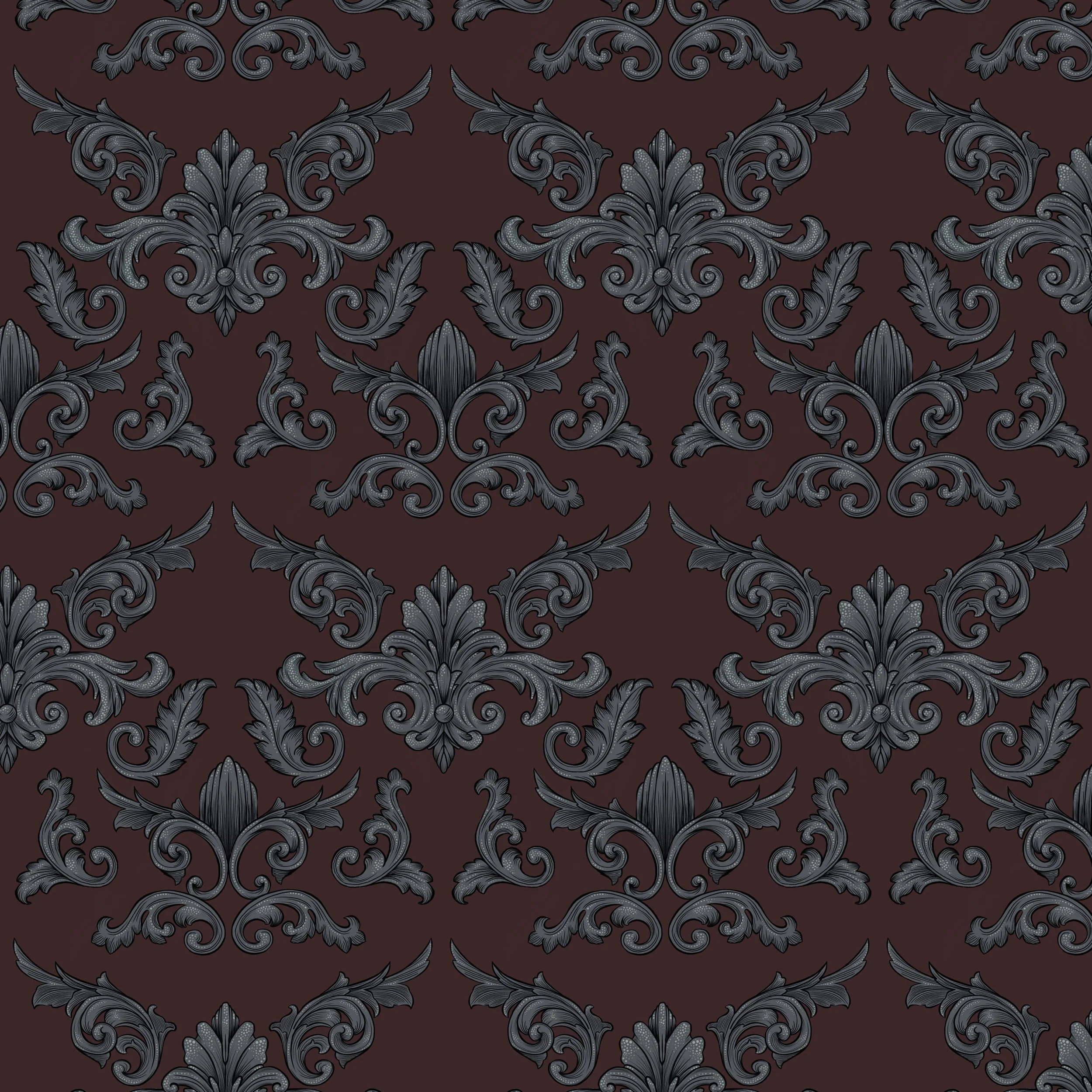 A floral collection designed for wallpaper and home decor