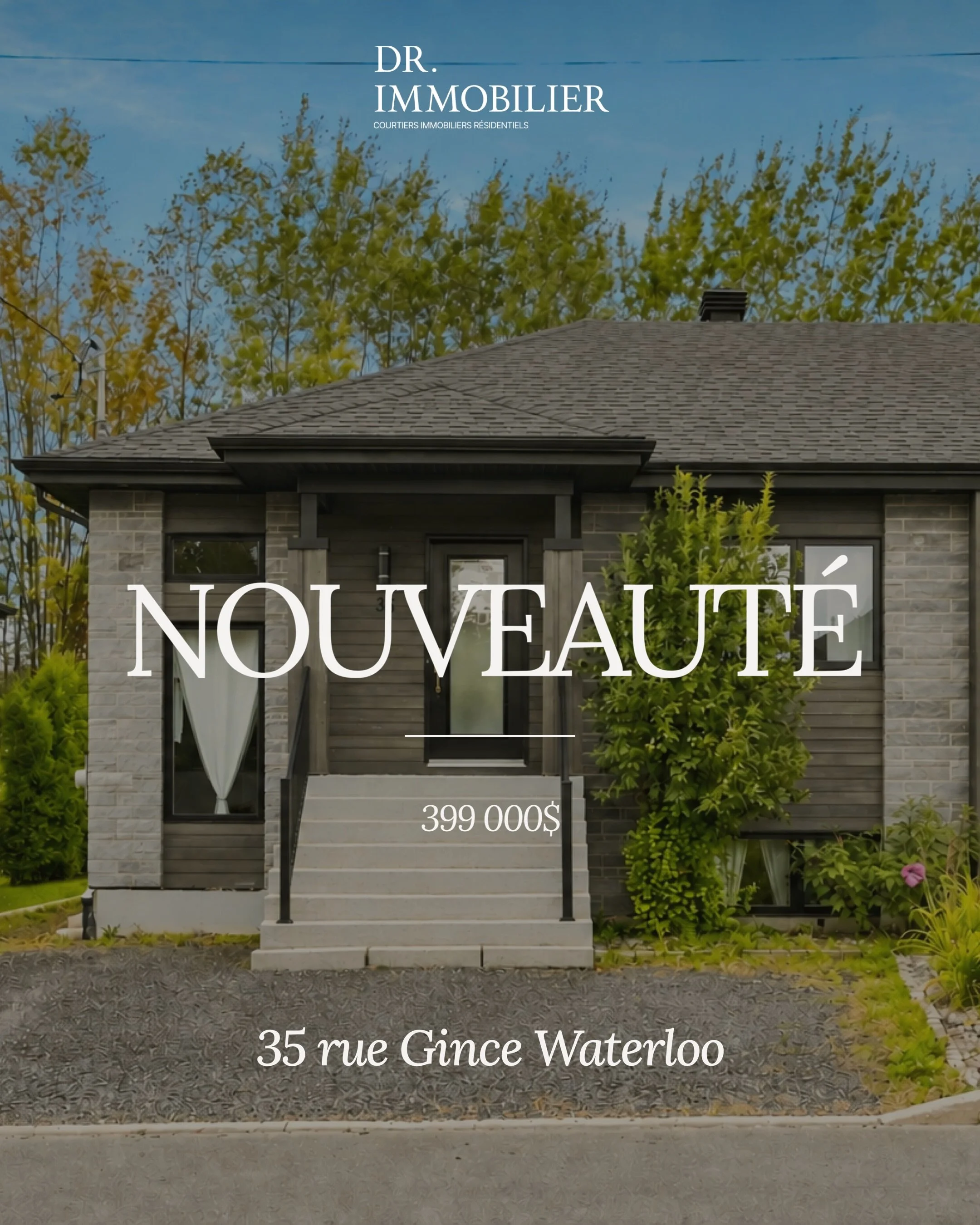 NOUVEAUT&Eacute; | 

Habit&eacute;e par ses propri&eacute;taires depuis sa construction, cette maison se distingue par le soin qu&rsquo;ils lui ont apport&eacute; au fil des ans. Son rez-de-chauss&eacute;e lumineux offre une chambre et un salon spaci