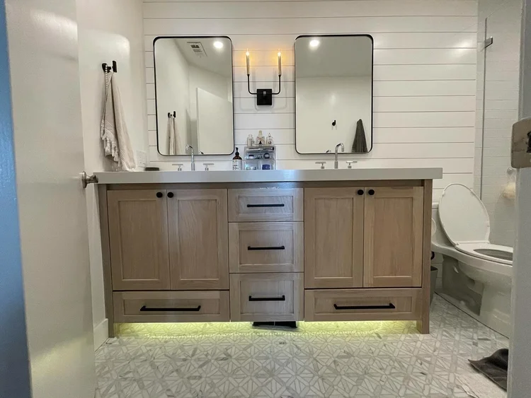Oak Vanity