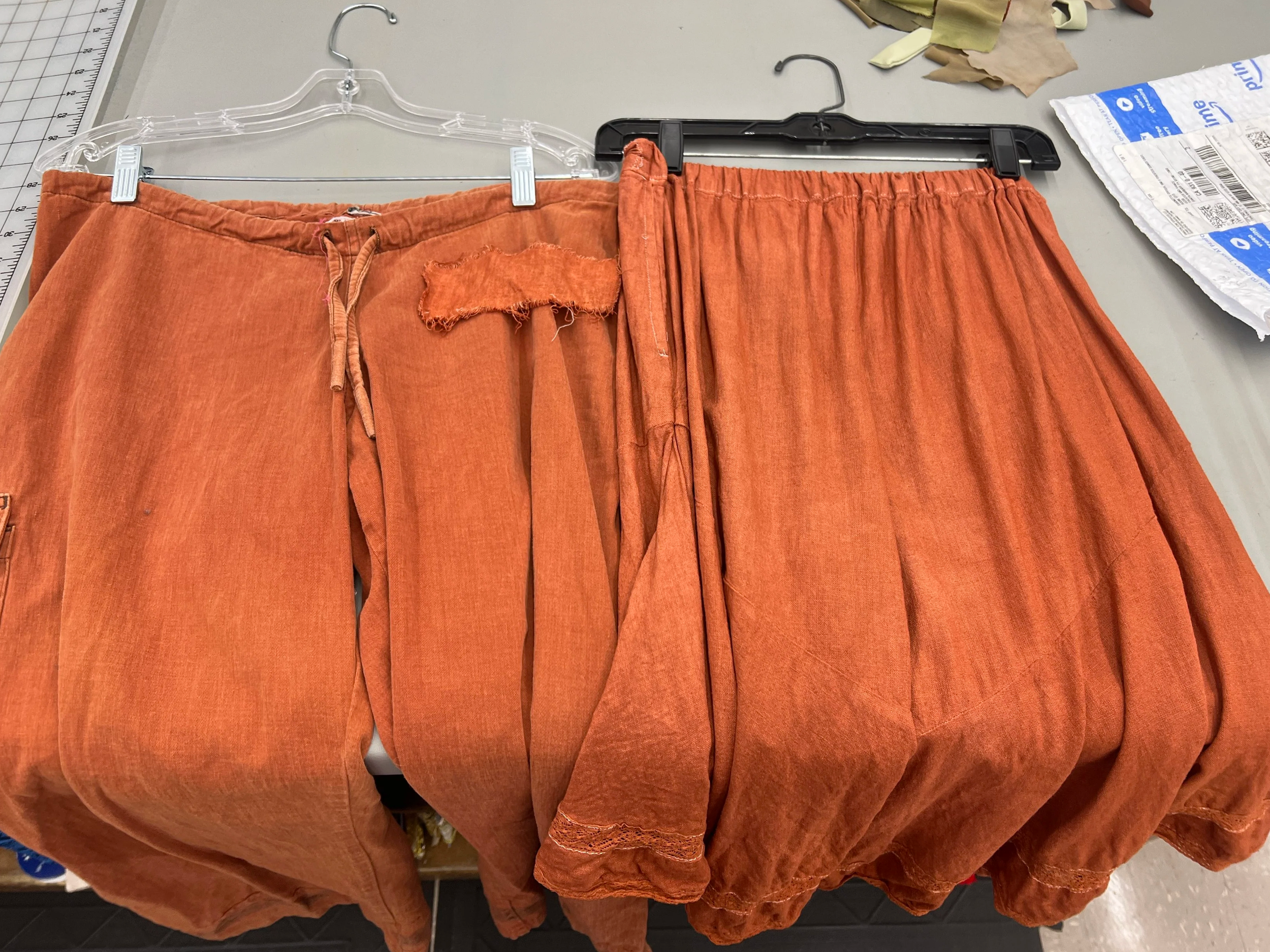 Left: Inspiration color
Middle: Dye swatch
Right: Final color