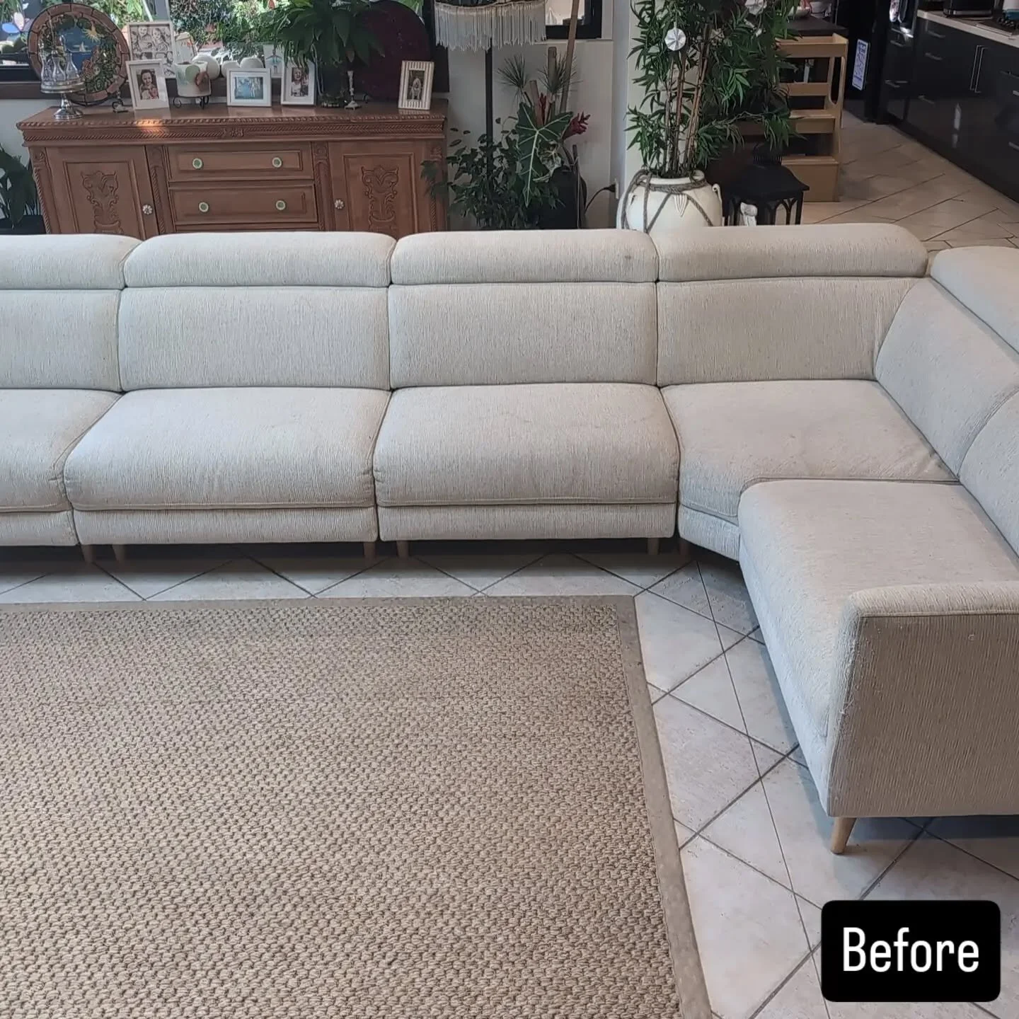 Proof your furniture doesn't need replacing... just cleaning! Fantastic results at this Elanora job. Book your couch in for a clean now - www.madecarpetcleaning.com.au