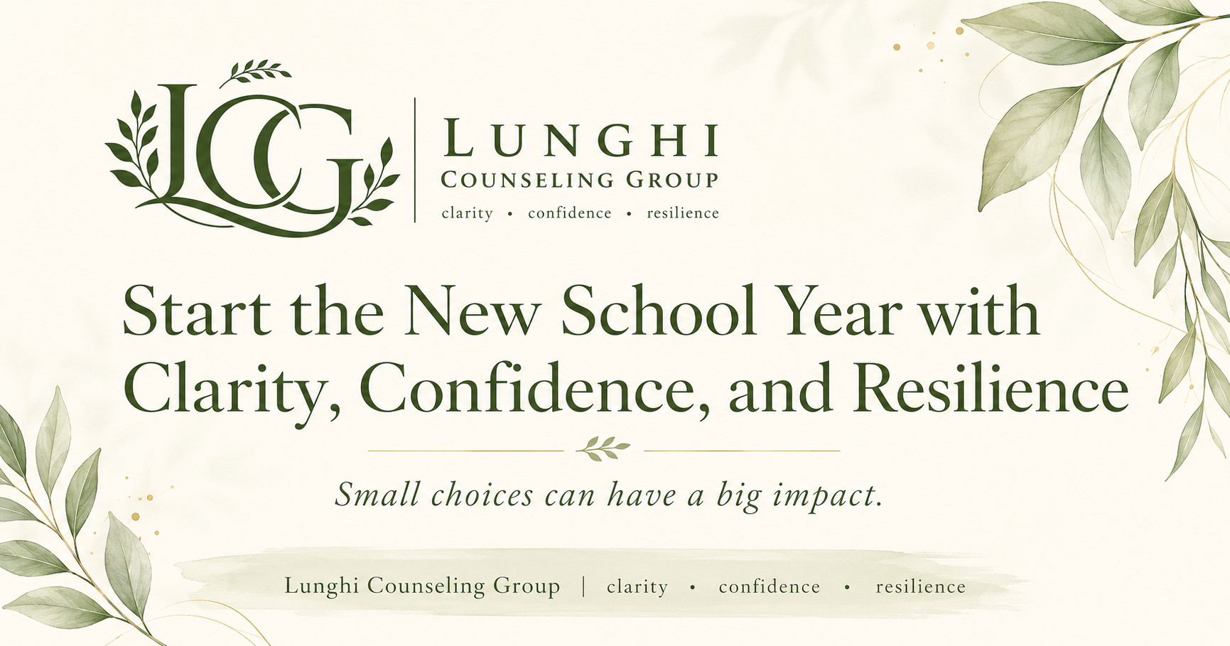 Start the New School Year with Clarity, Confidence, and Resilience
