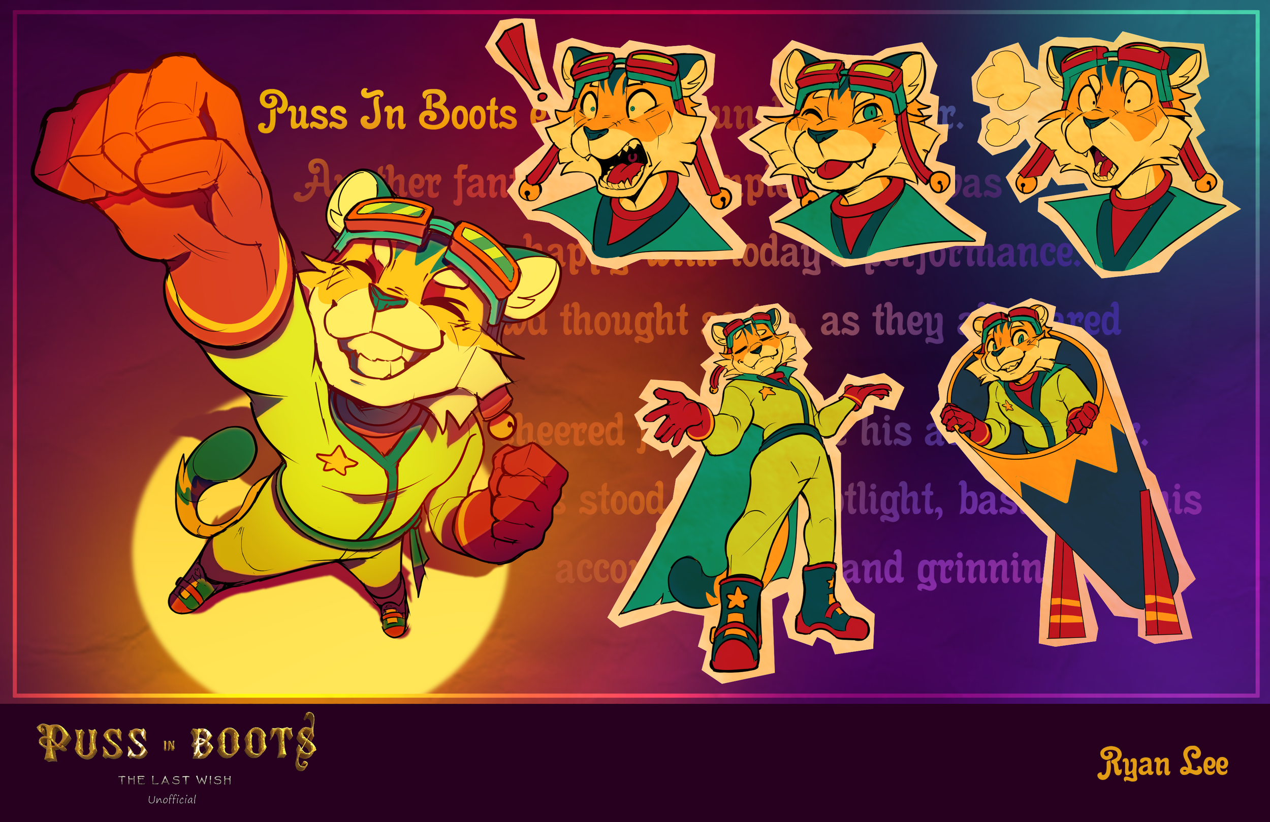 Puss In Boots8 Poses and Expressions - Ryan Lee.png