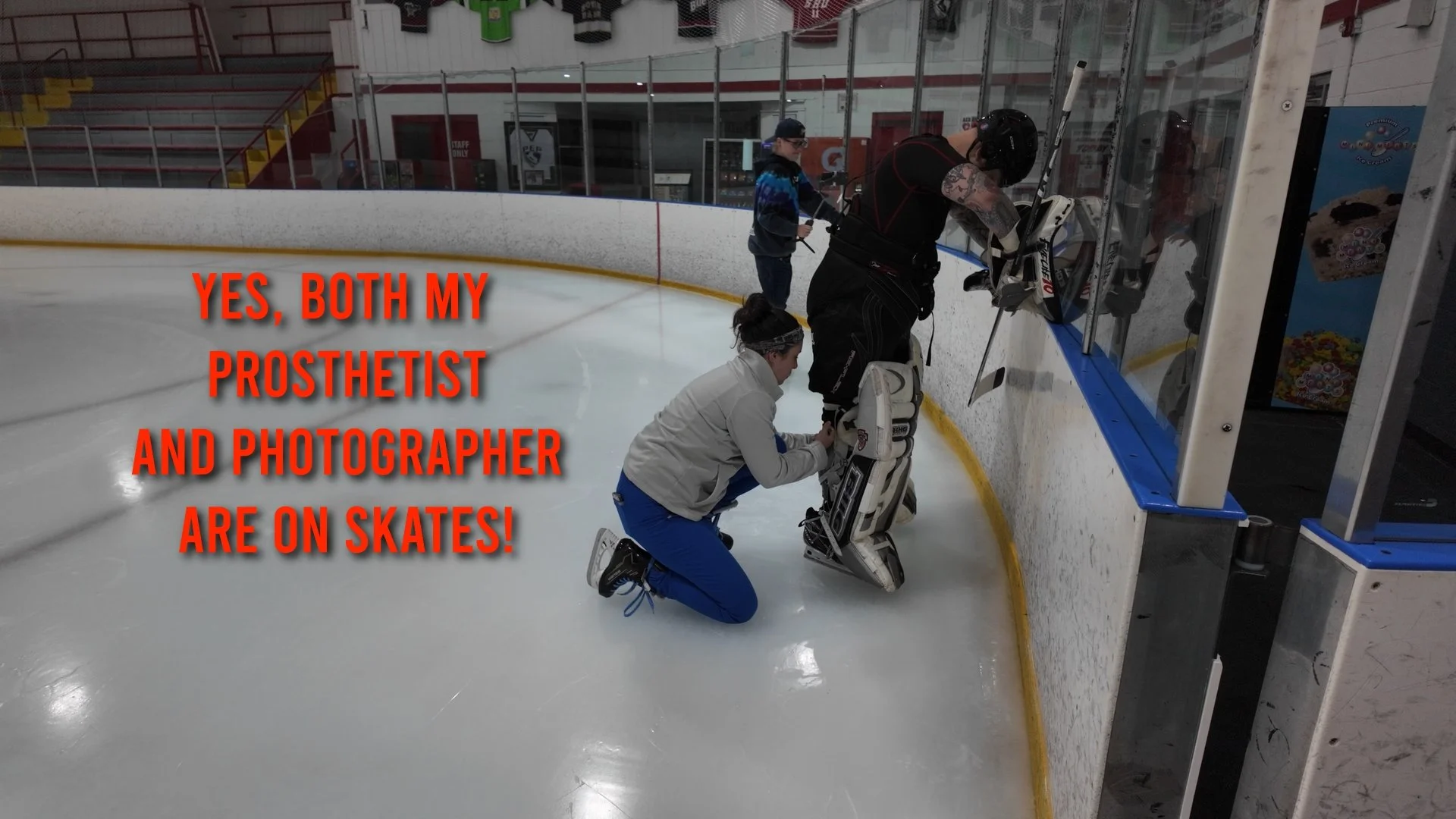 ON ICE TEAM BUILDING