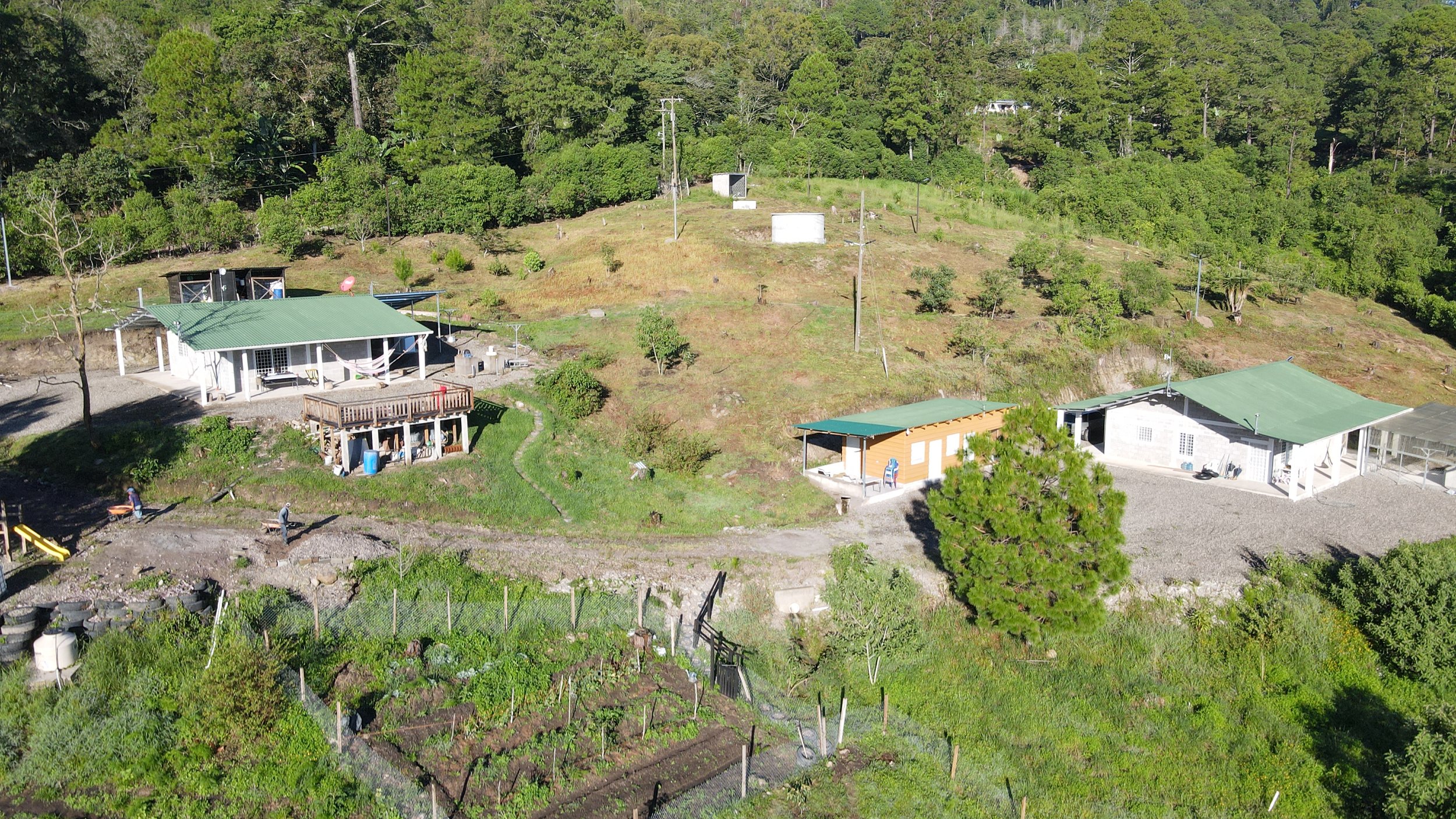 Compound of buildings of the Demonstration Farm