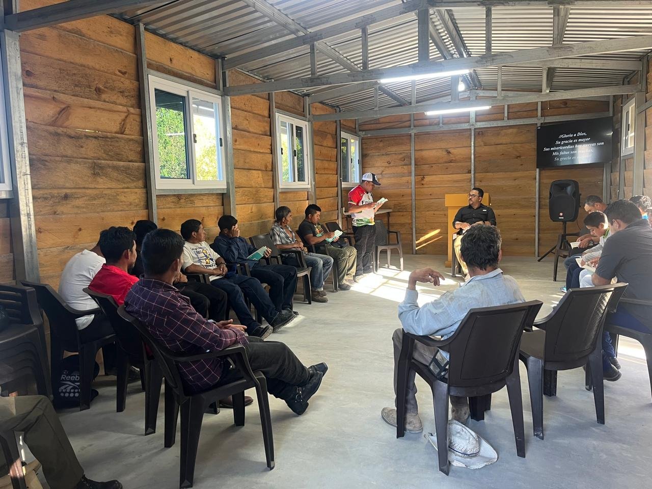 Reaching out a group of men with a service for fathers. 