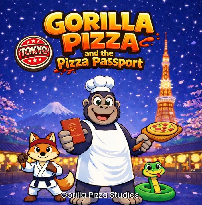 Gorilla Pizza and the Pizza Passport: Tokyo