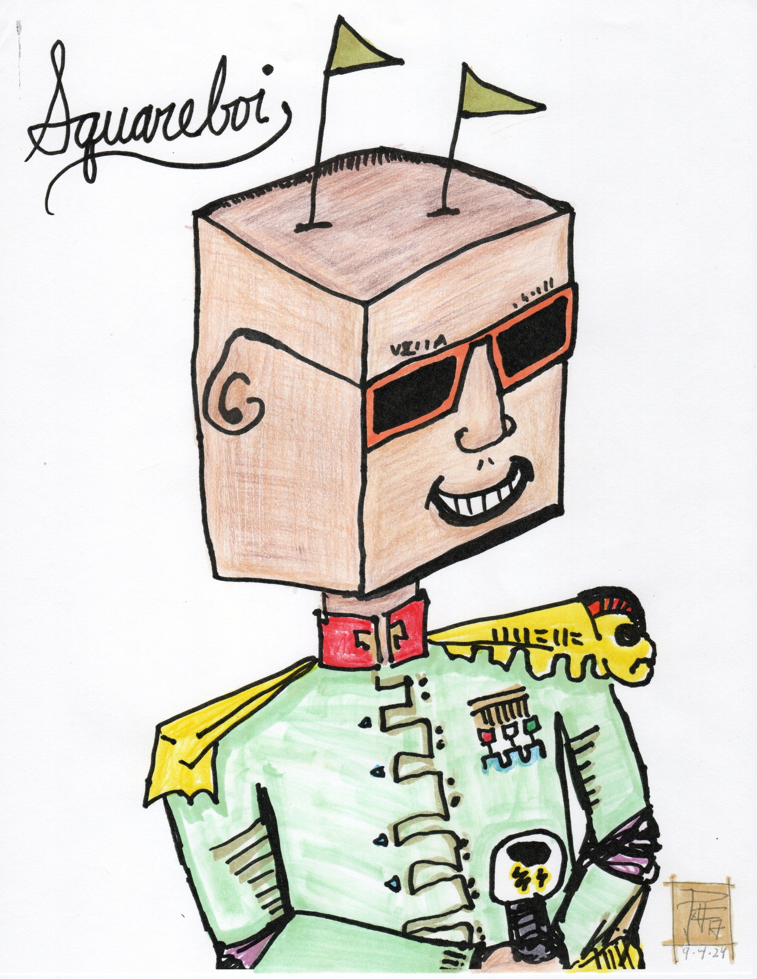 Square Boi Coloring Books- Coming Soon!