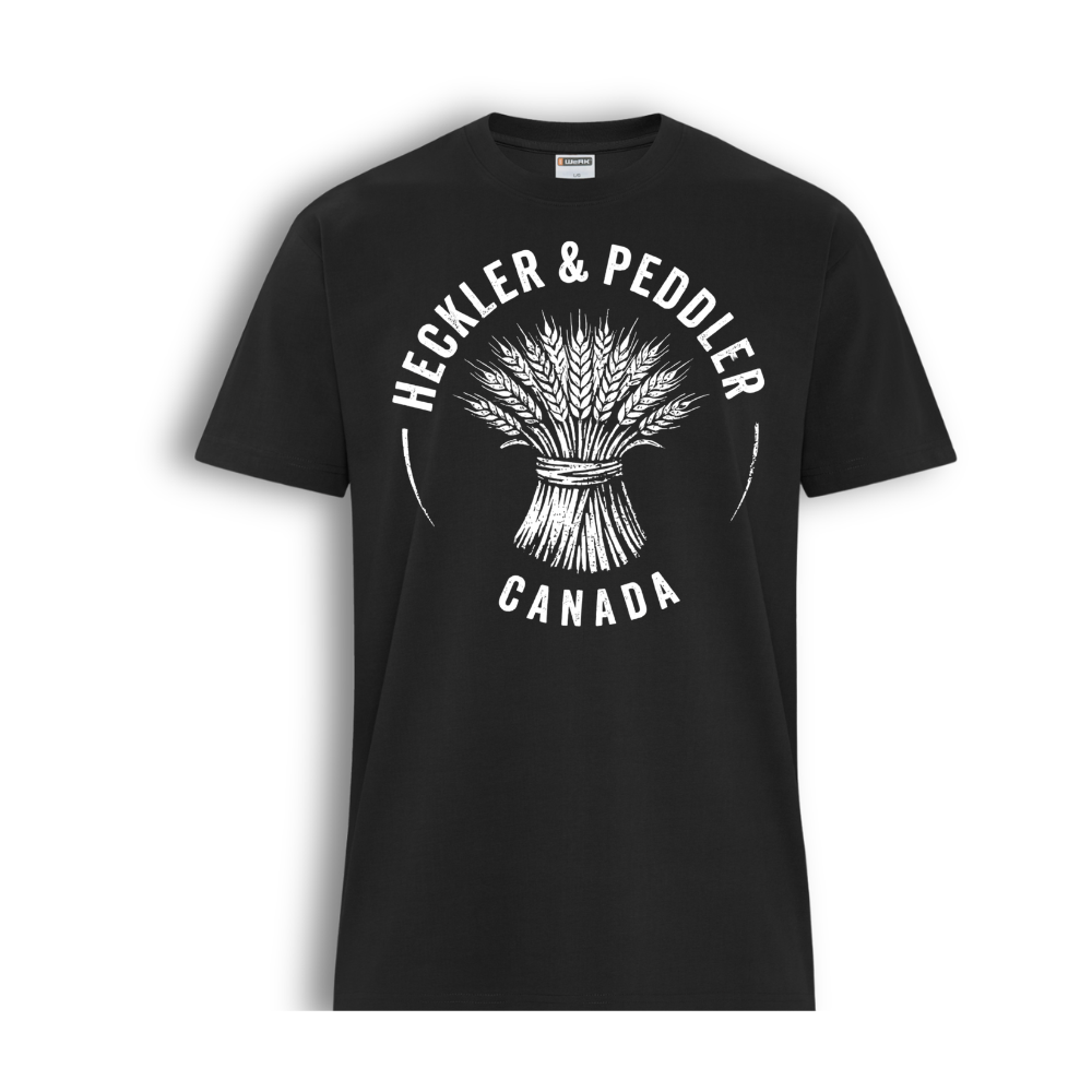 Heckler & Peddler Canada black T-shirt