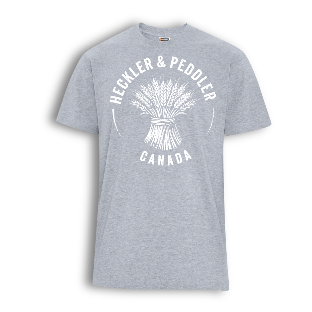 Heckler & Peddler Canada grey T-shirt
