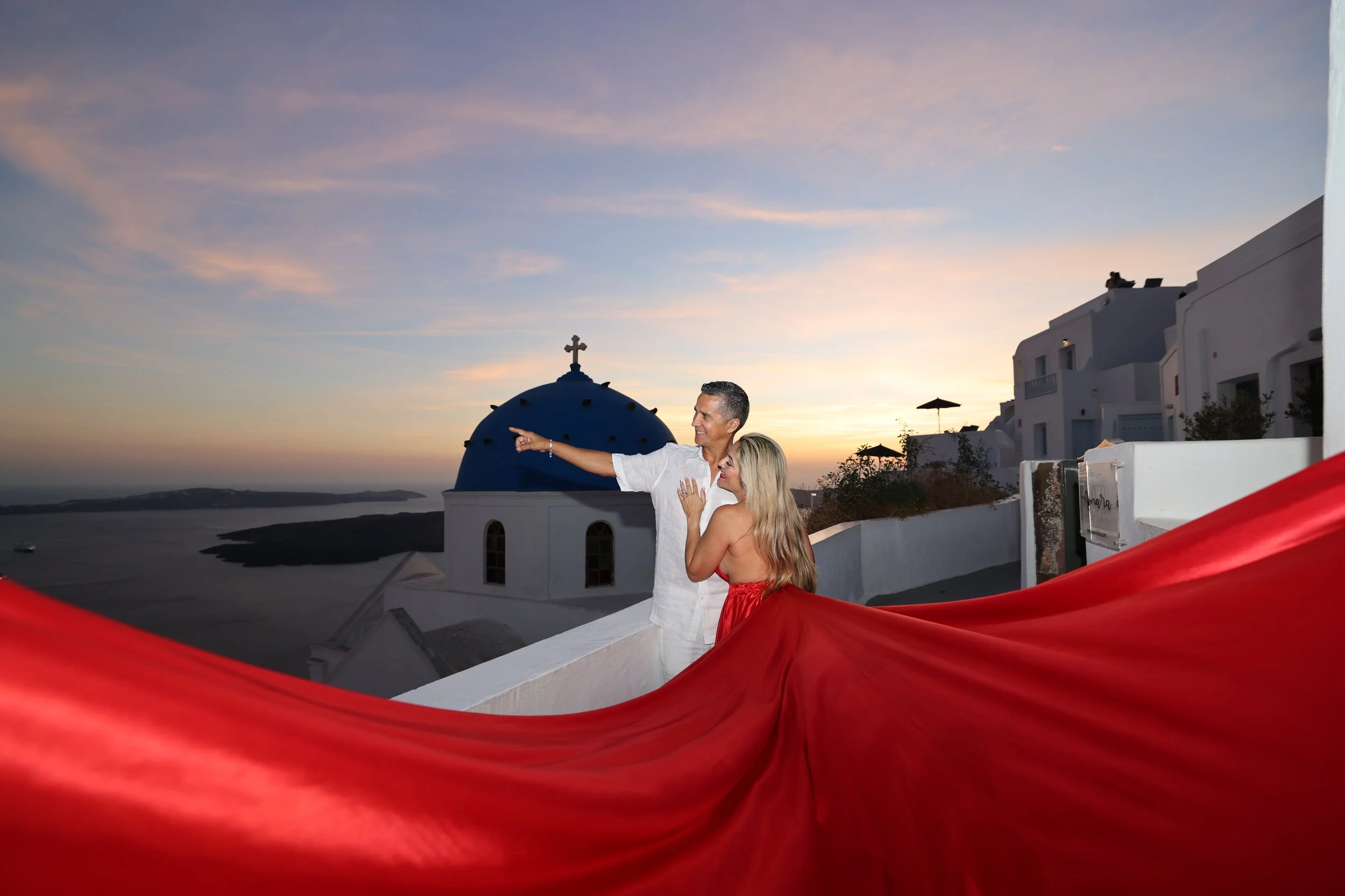 Oia in Santorini, Greece