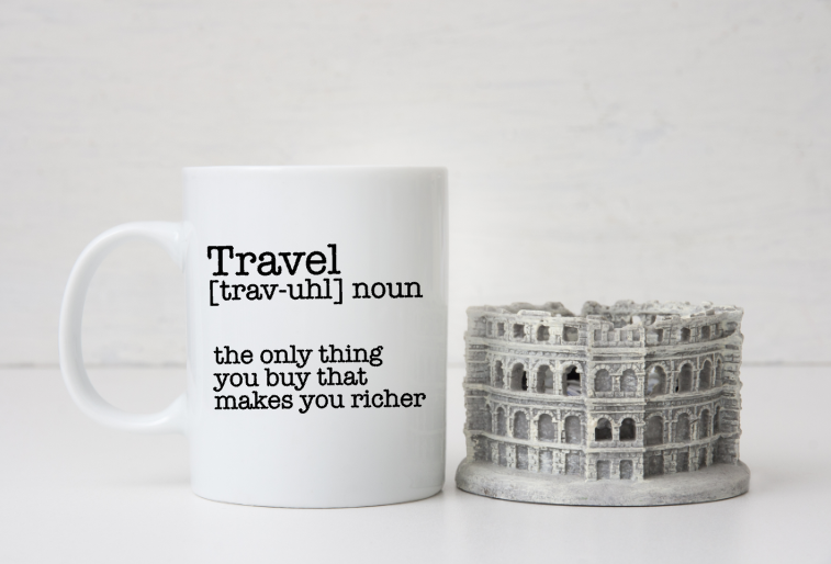 Travel Definition Mug