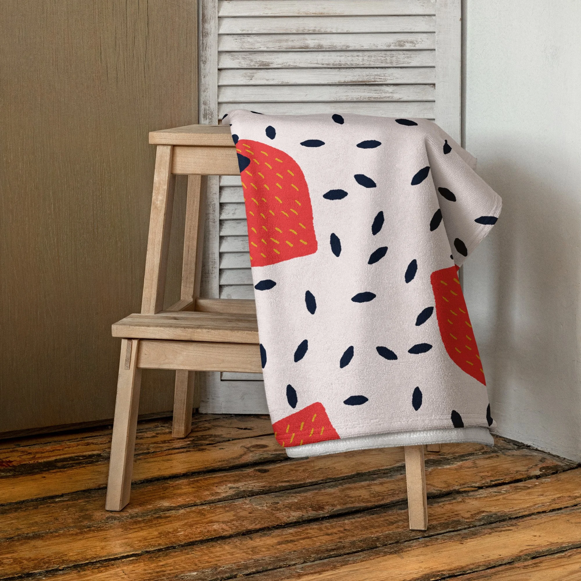 Serviette pour le bain , pour la plage