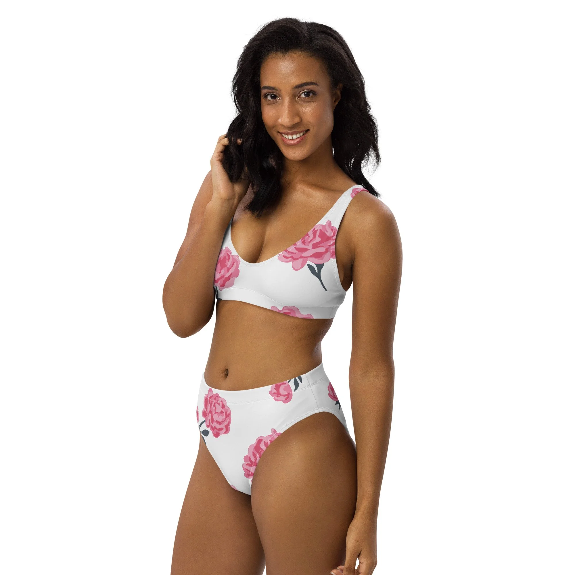Bikini taille haute recyclé